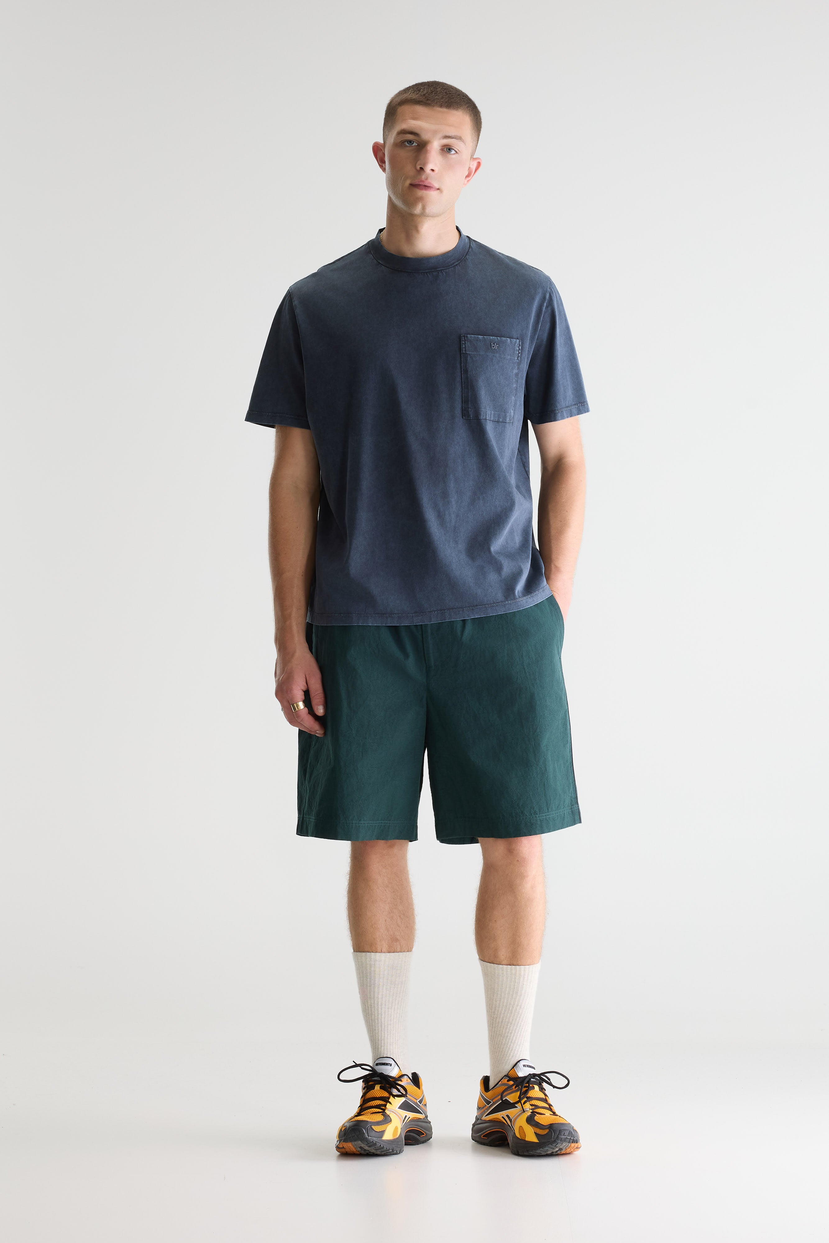 Video Relaxed T-shirt - Dark navy For Men | Bellerose