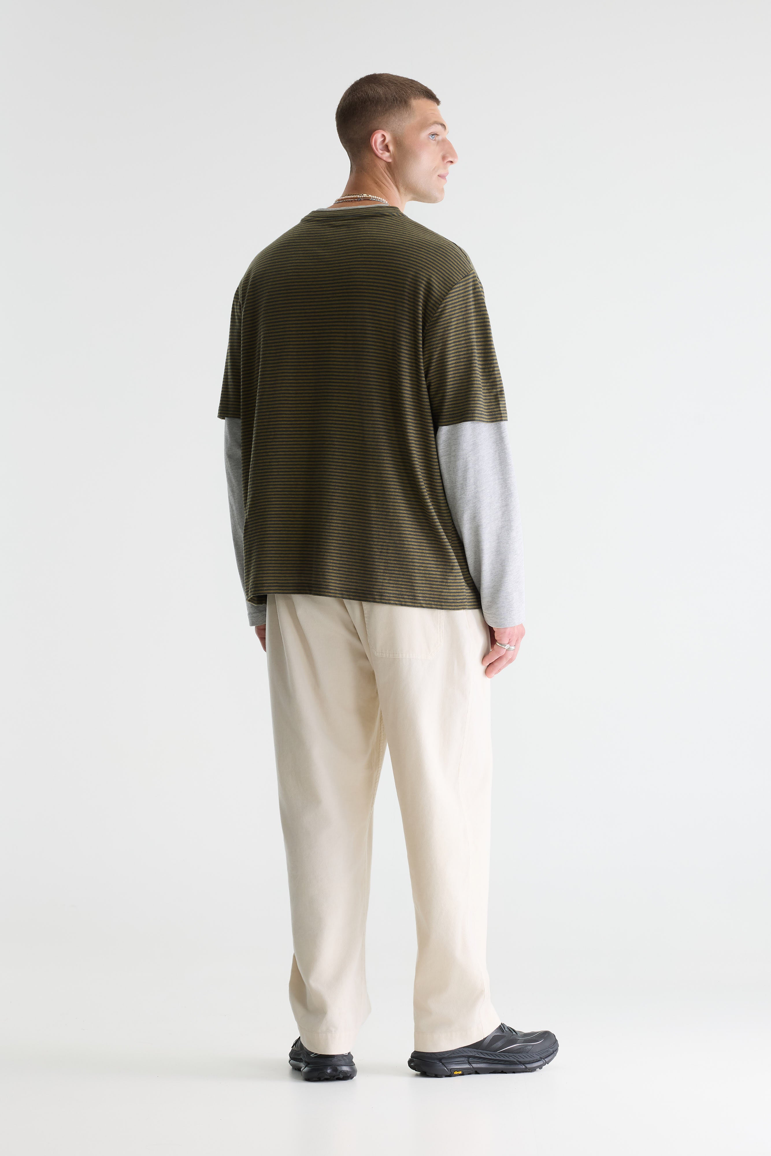 Video relaxed t-shirt  (261 / M / STRIPE A)
