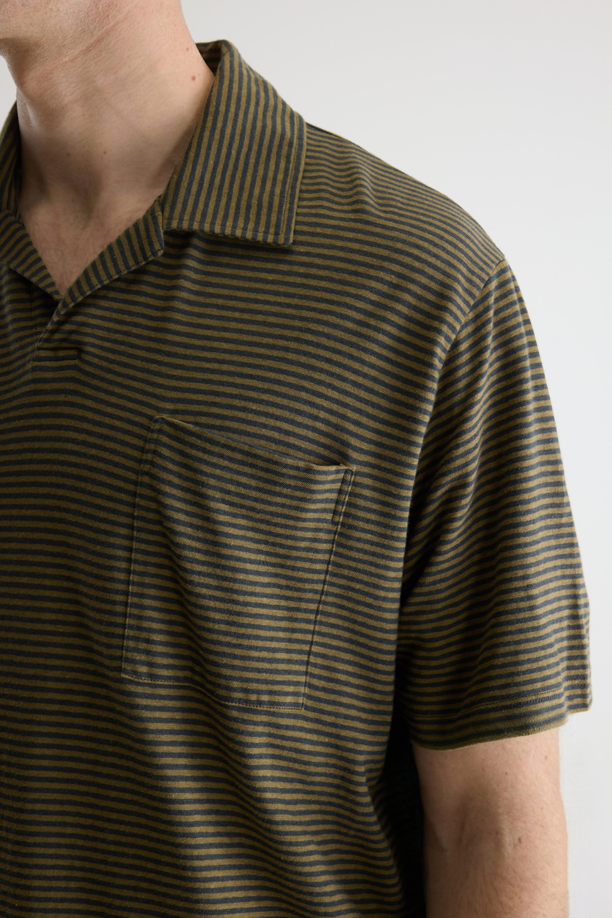 Videop relaxed striped polo (261 / M / STRIPE A)