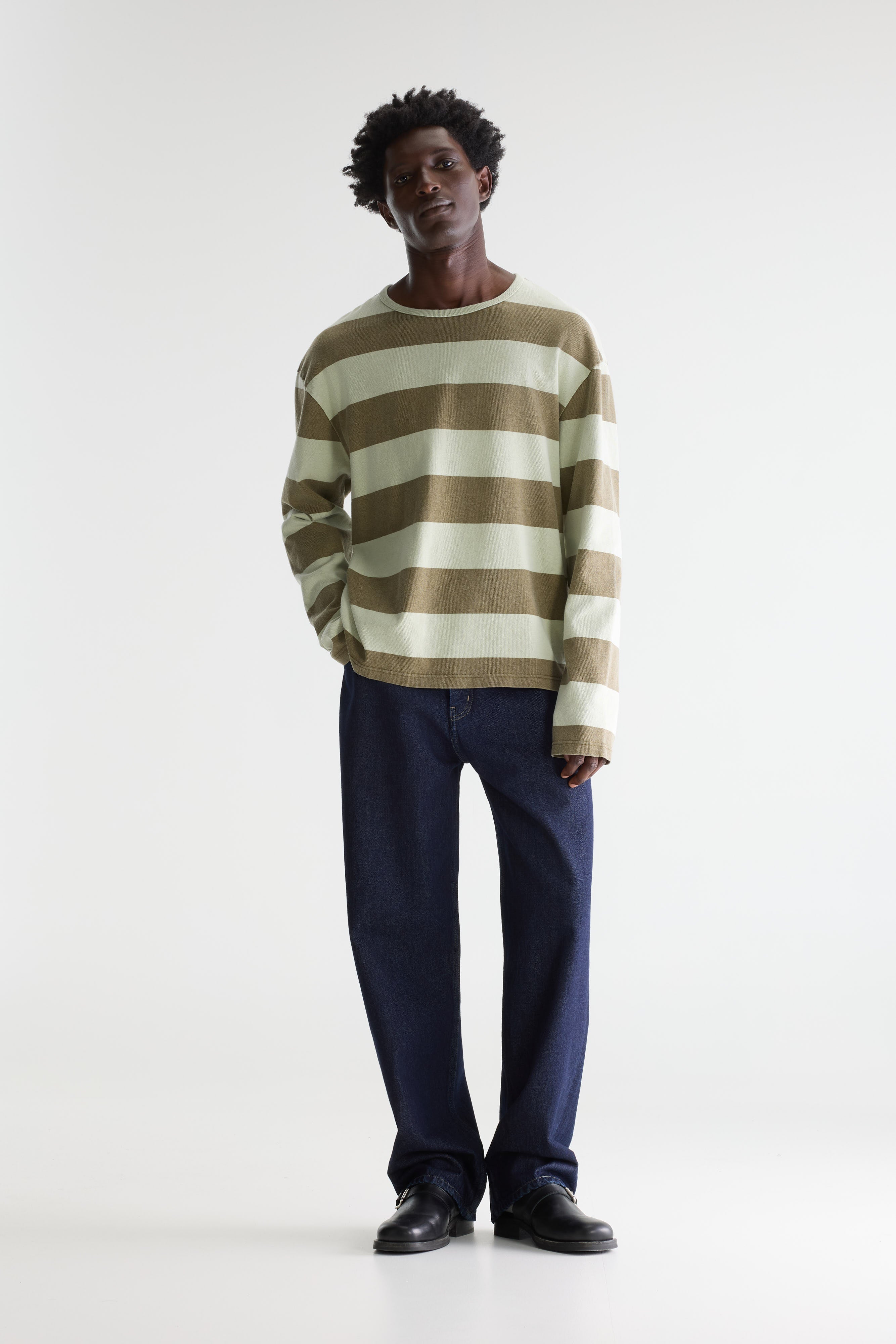 Fuller Long-sleeve T-shirt - Military / Thym For Men | Bellerose