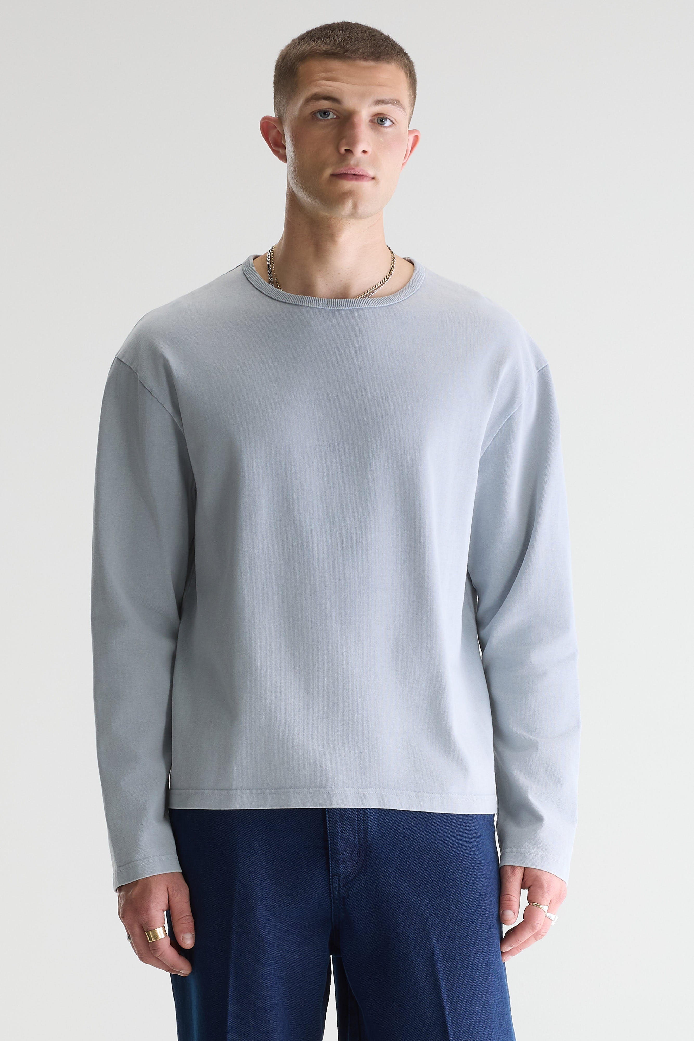 Fuller Long-sleeve T-shirt - Gloomy For Men | Bellerose