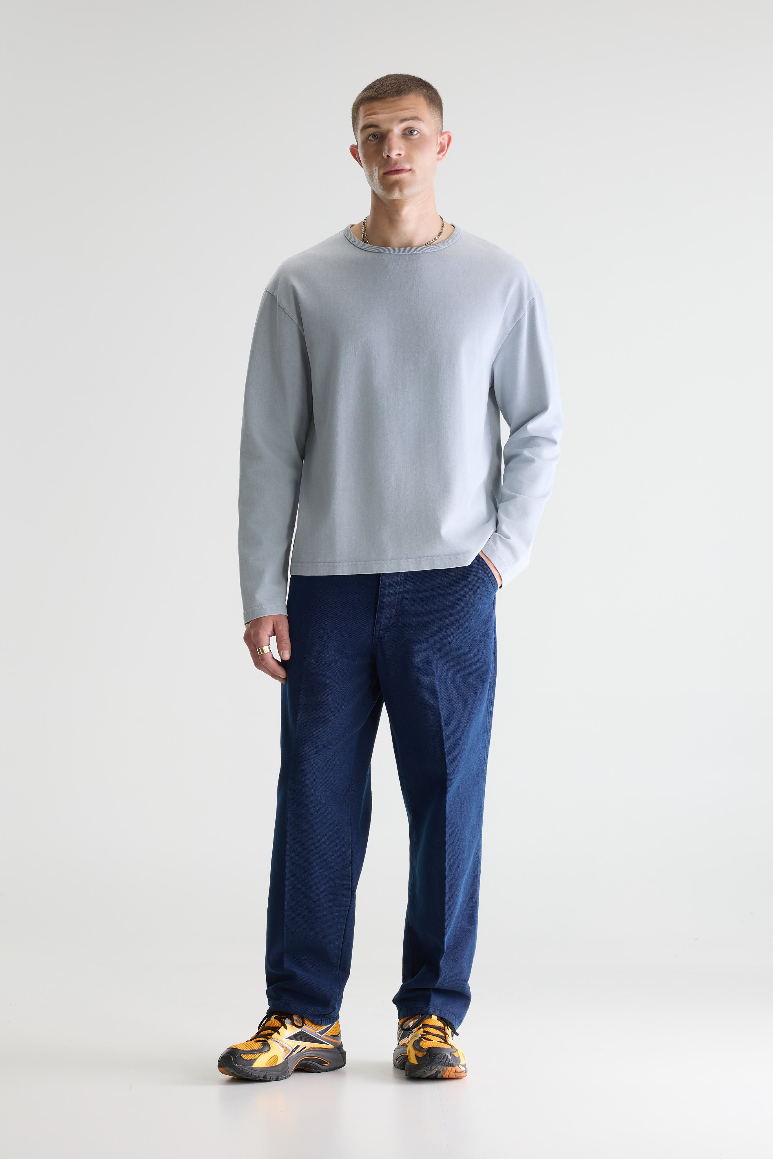 Fuller Long-sleeve T-shirt - Gloomy For Men | Bellerose
