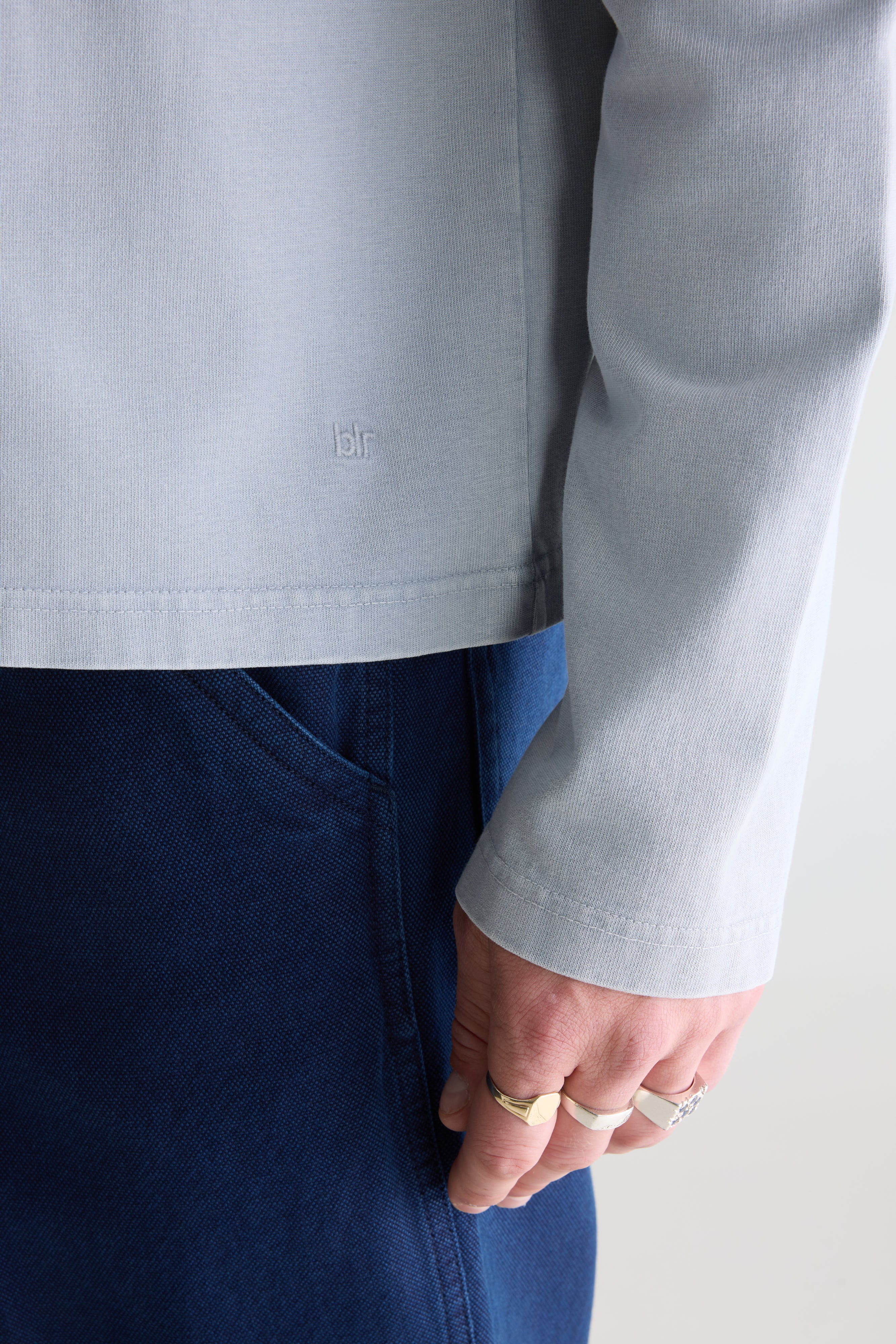 Fuller Long-sleeve T-shirt - Gloomy For Men | Bellerose