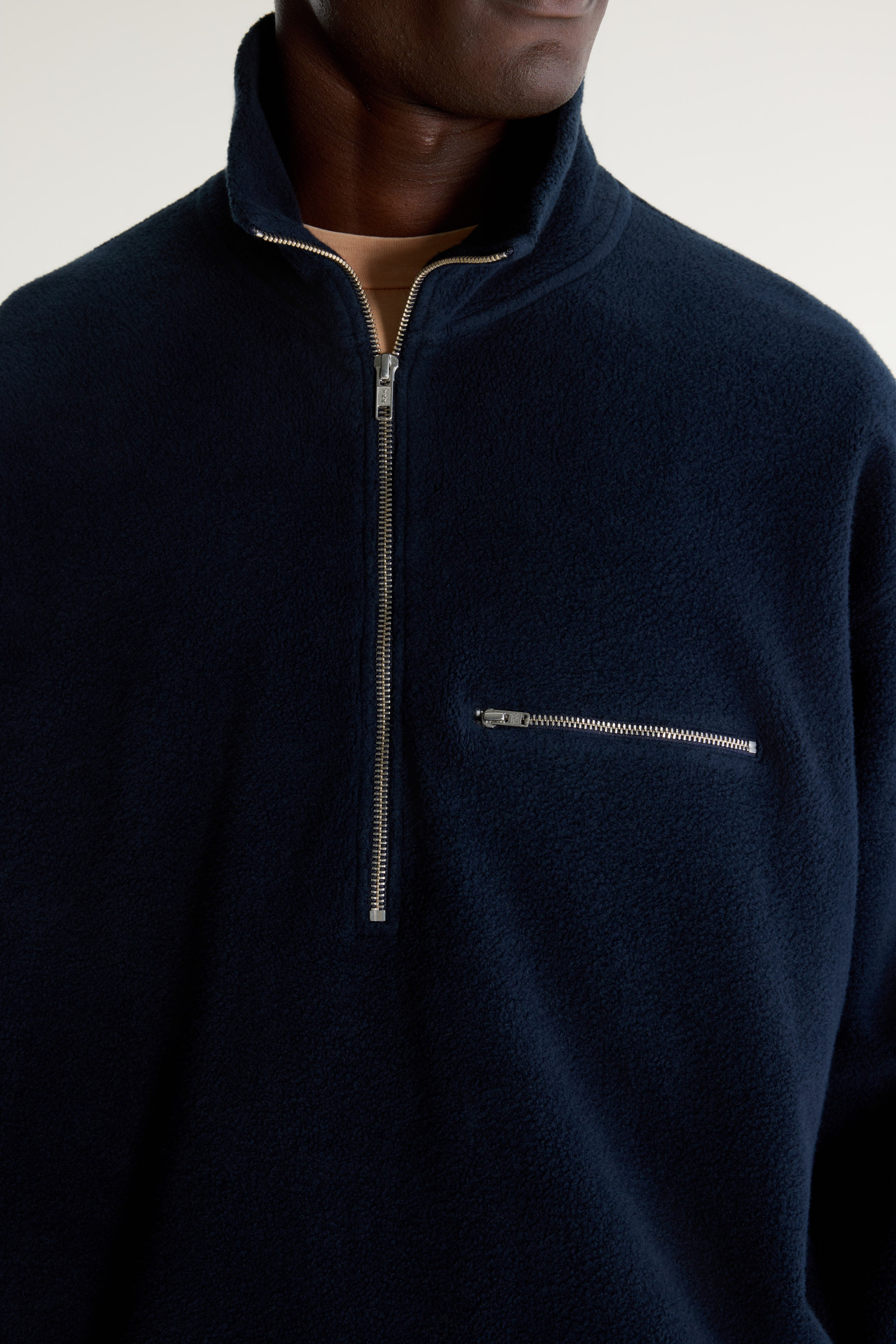 Maber Zipped-collar Sweatshirt - Parker For Men | Bellerose