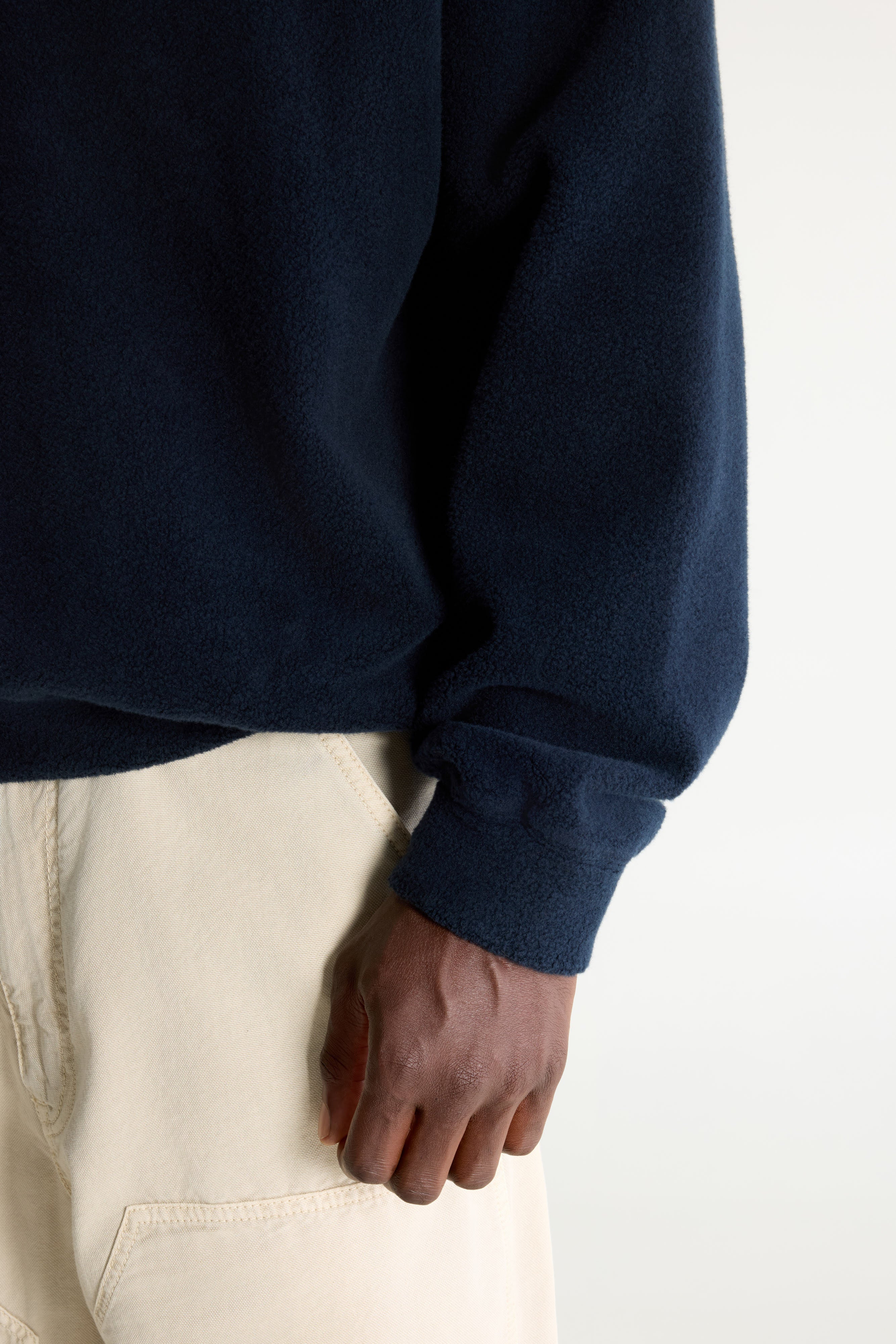 Maber Zipped-collar Sweatshirt - Parker For Men | Bellerose