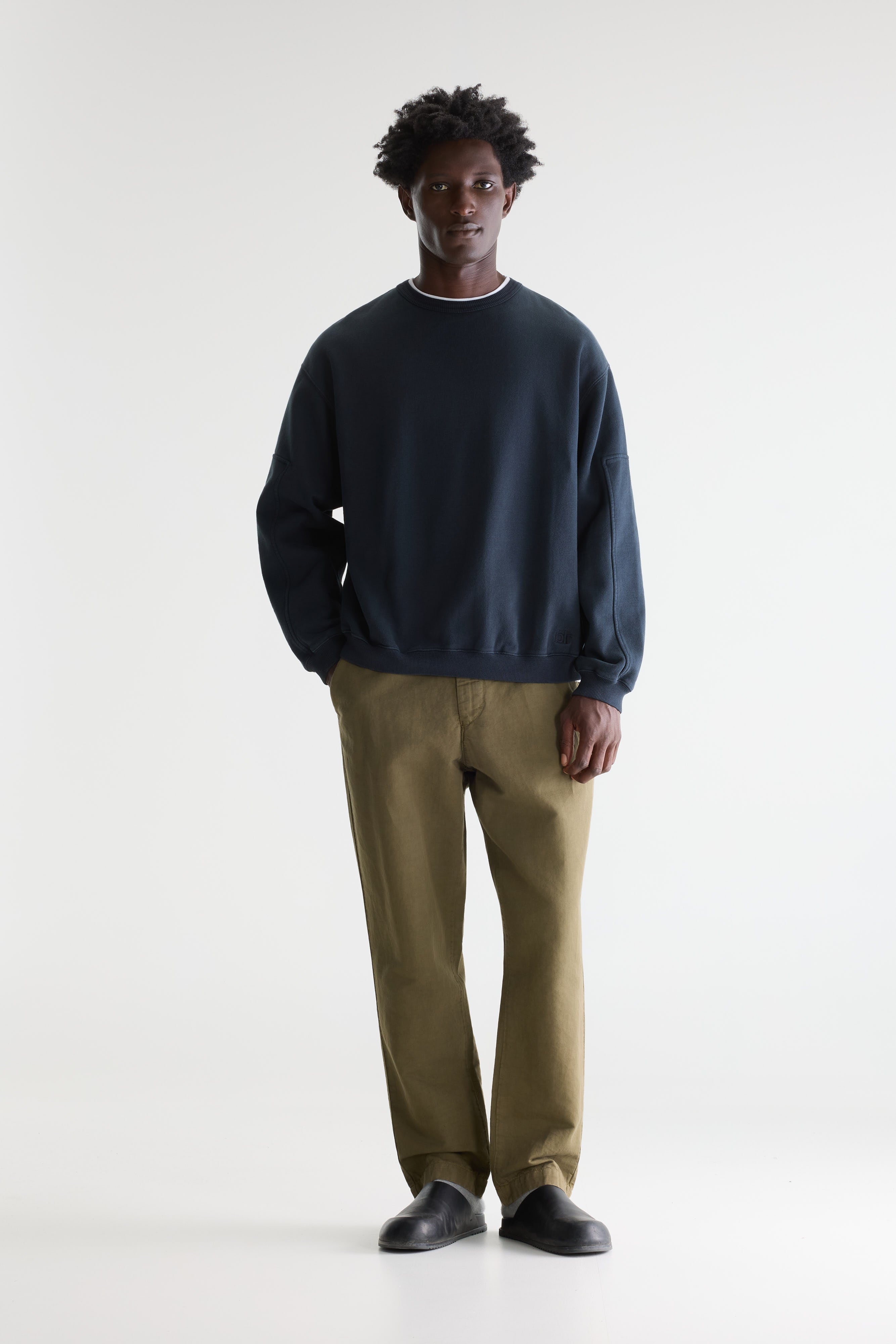 Fapien Crewneck Sweatshirt - Dark navy For Men | Bellerose