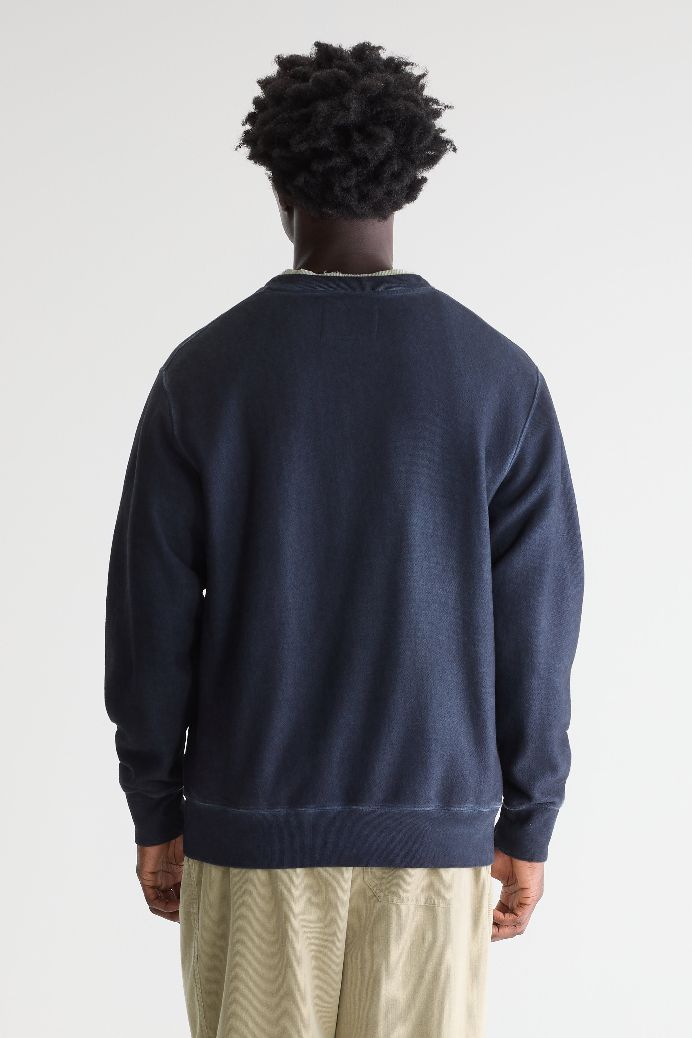 Flake Crewneck Sweatshirt - Dark navy For Men | Bellerose
