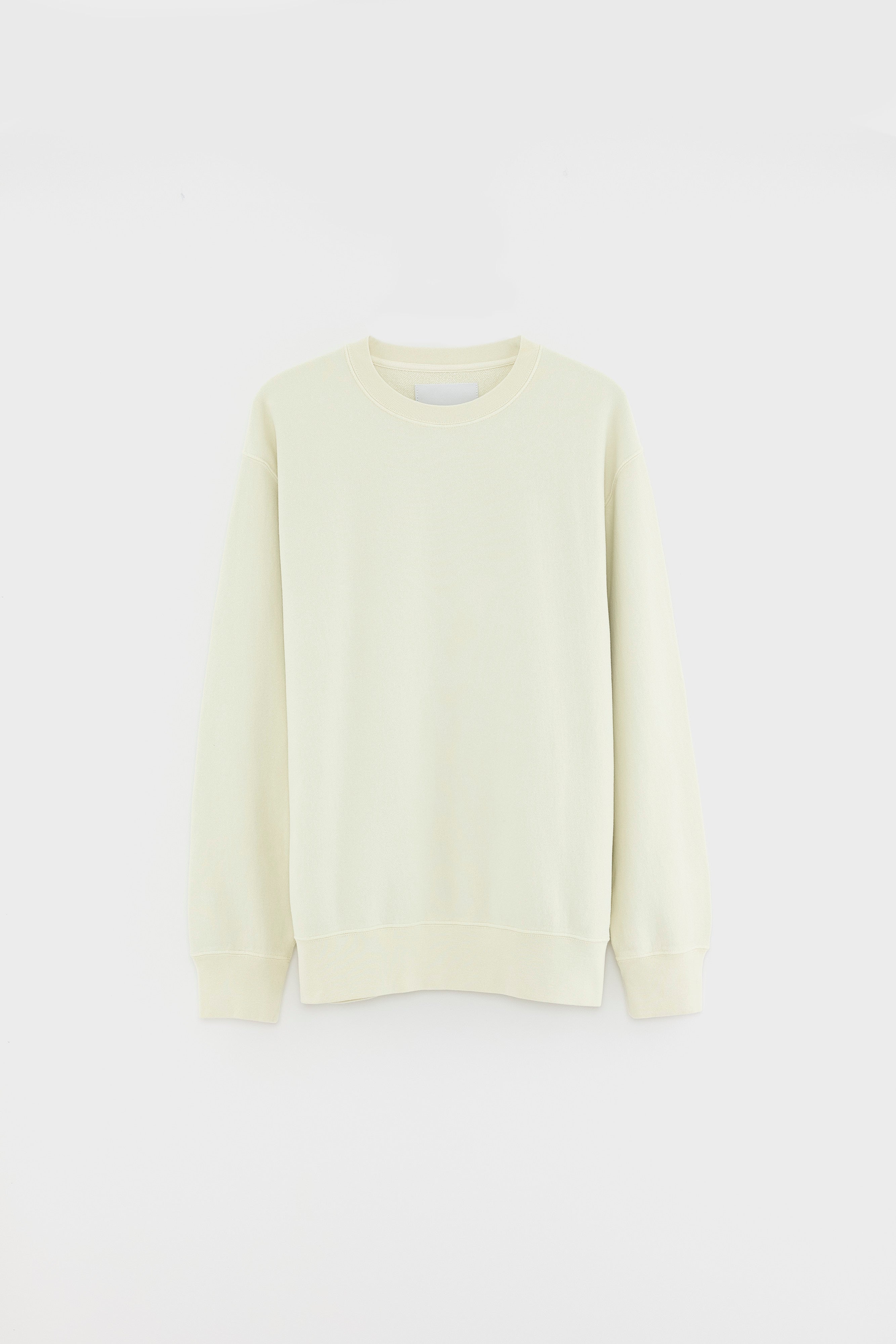 Flake crewneck sweatshirt (261 / M / BUTTER)