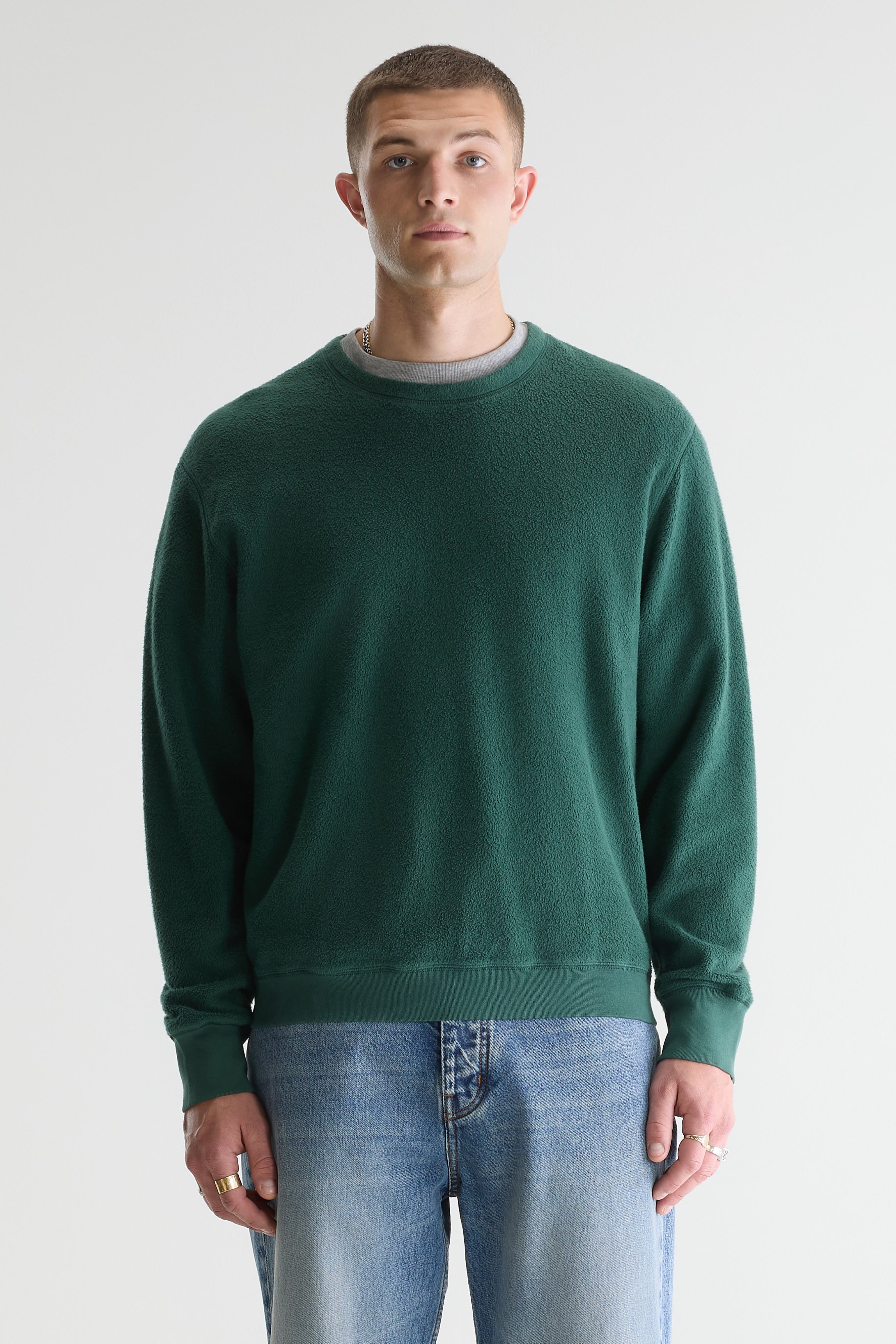 Matt Crewneck Sweatshirt - Cypres For Men | Bellerose
