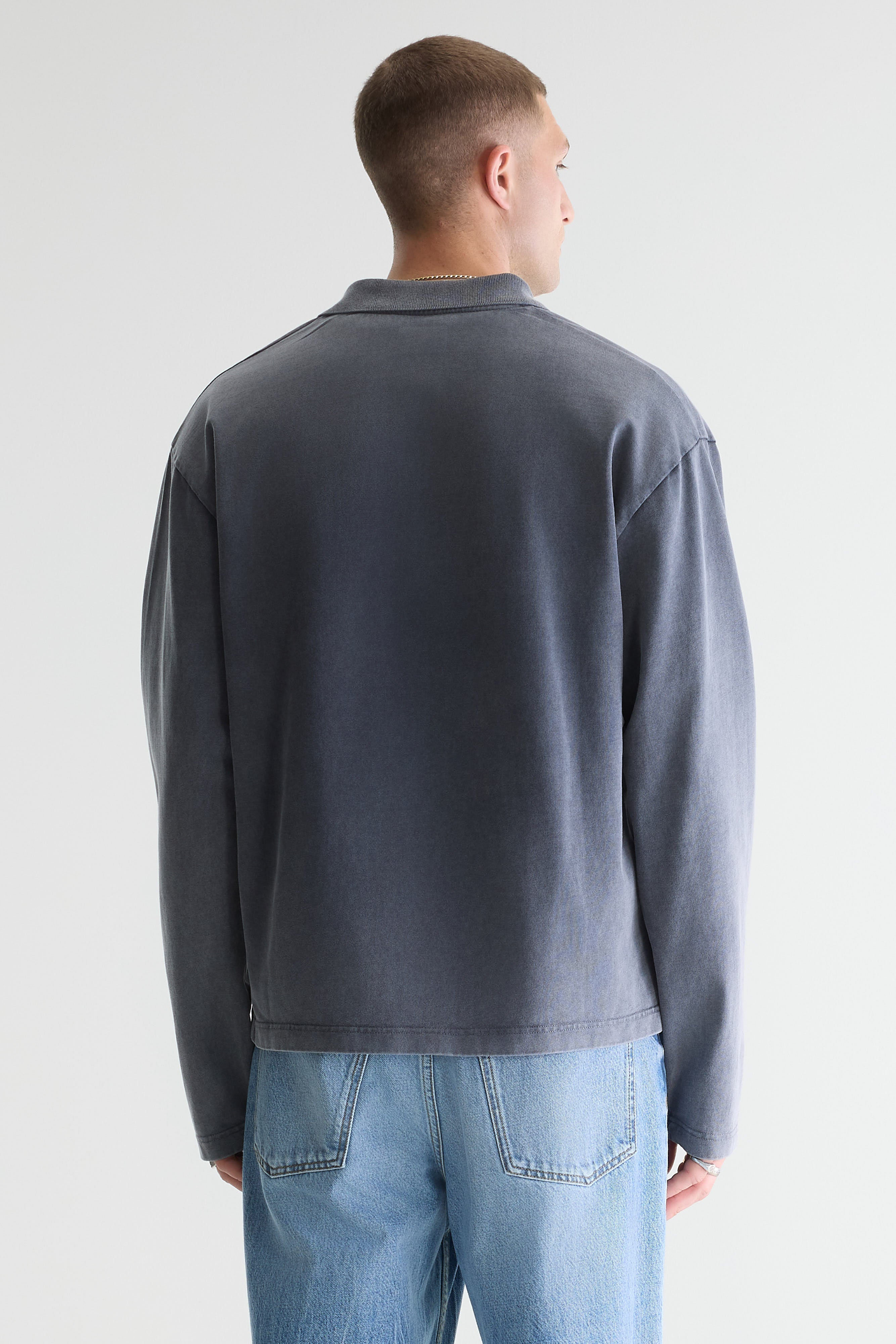 Vlugies long-sleeve polo  (261 / M / NAVY)