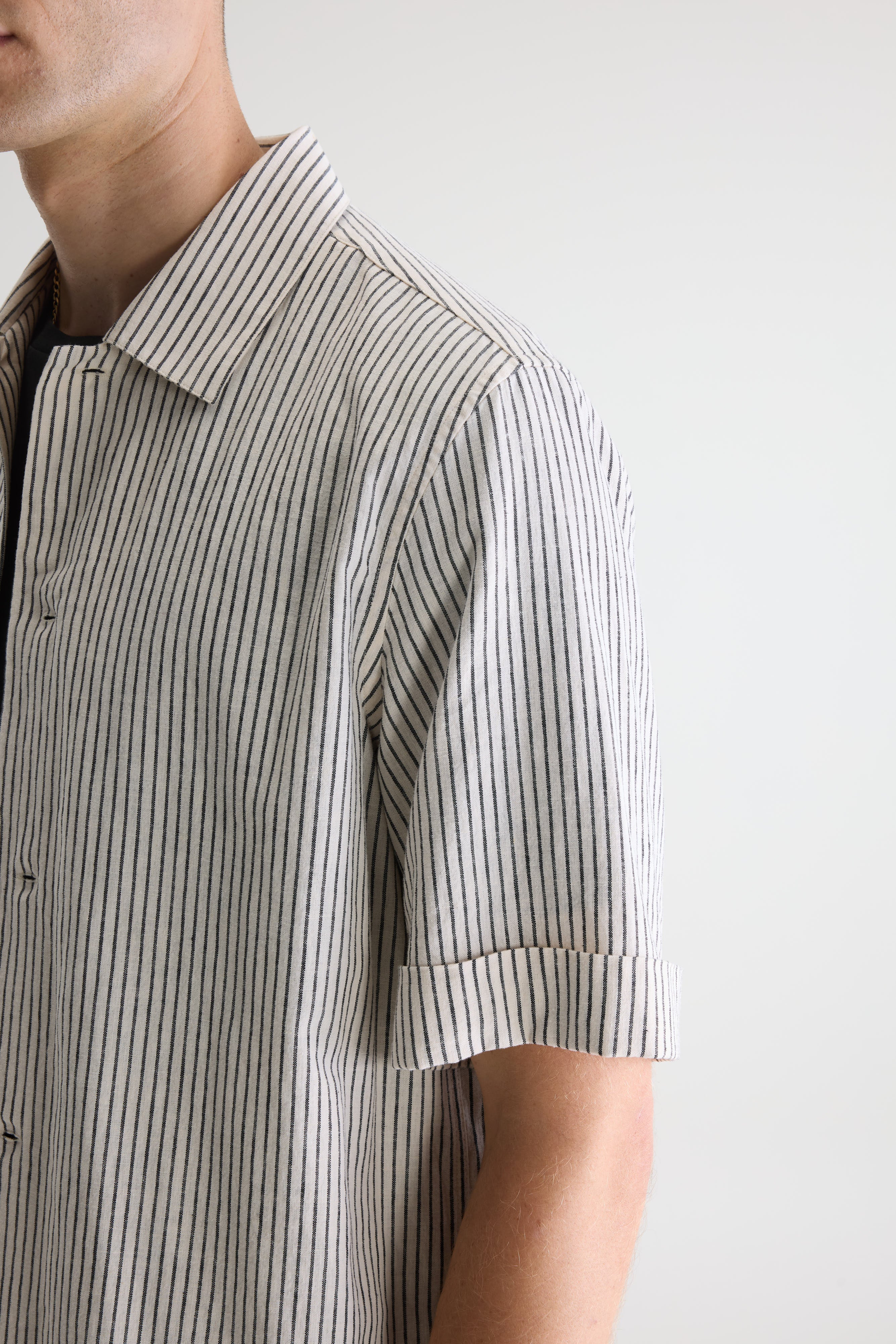 Flint striped shirt (261 / M / STRIPE A)