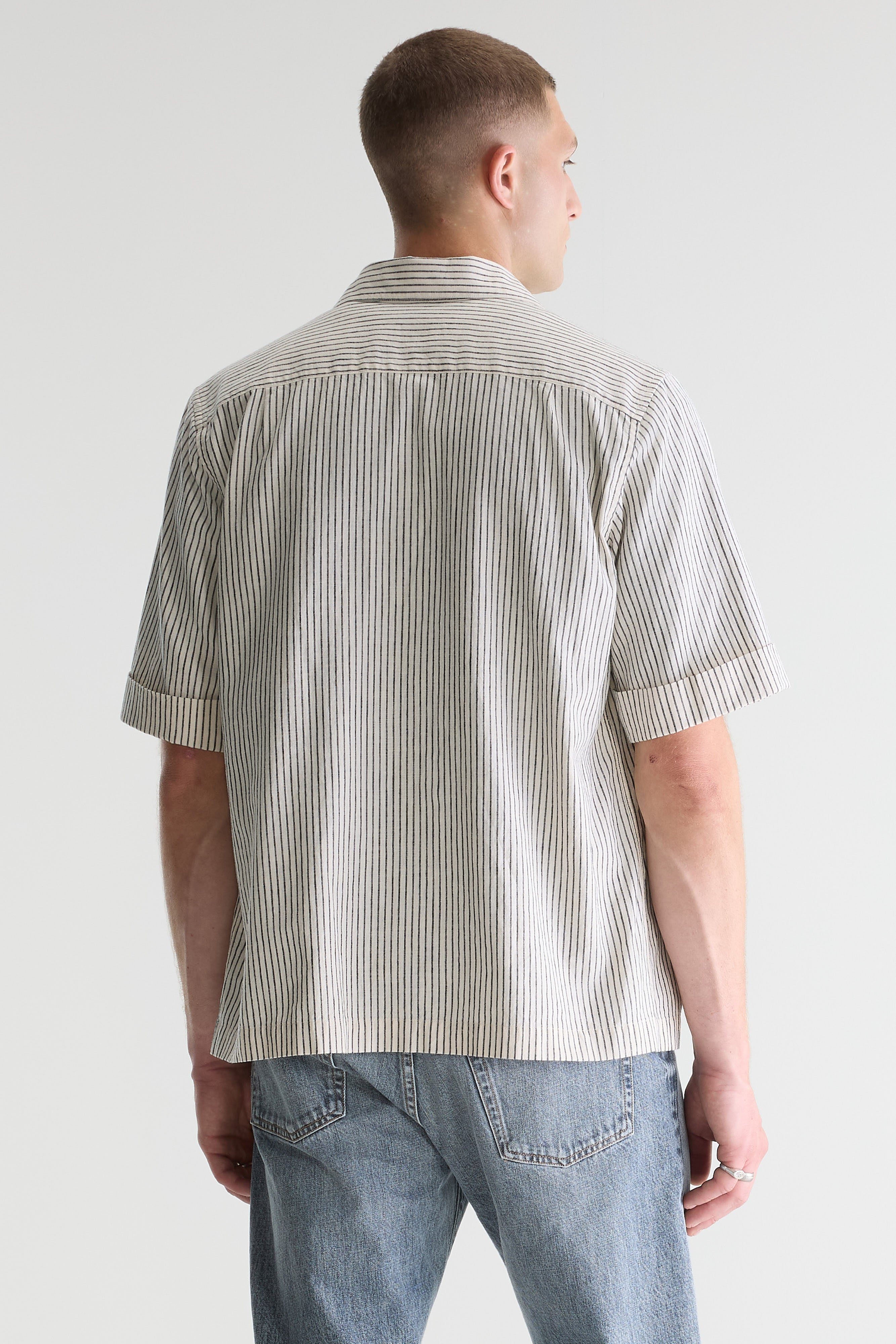Flint striped shirt (261 / M / STRIPE A)