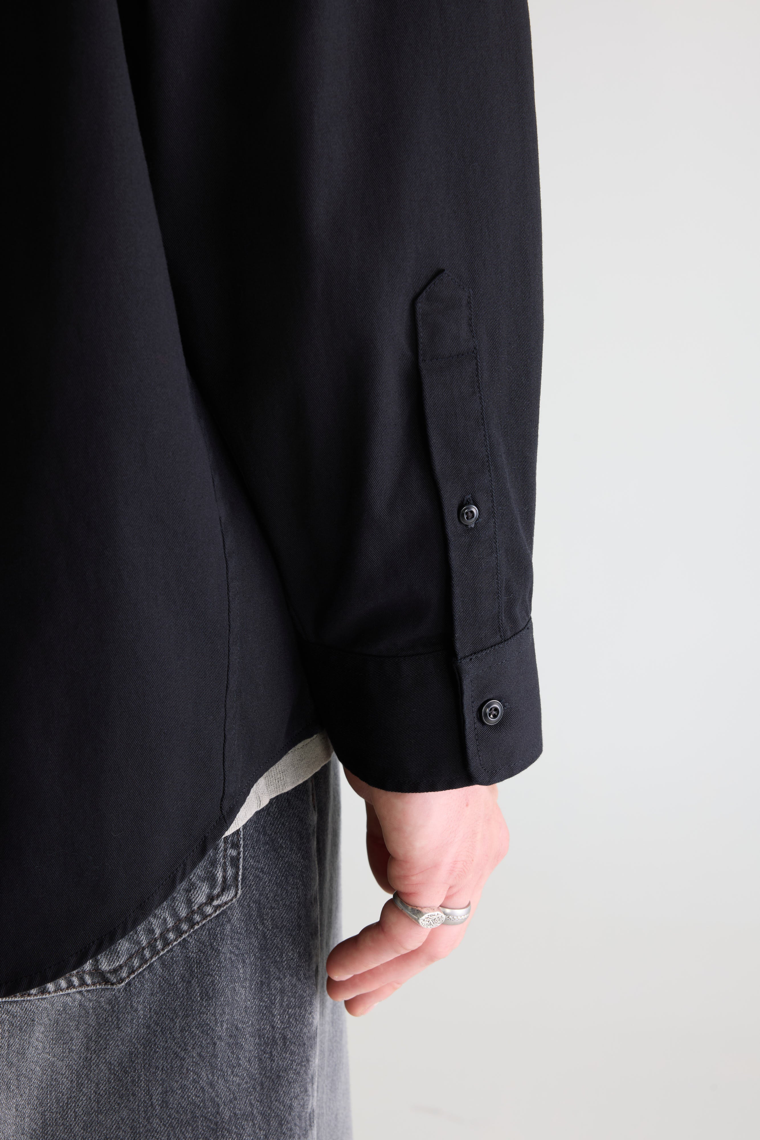Ficus heavyweight shirt (261 / M / BLACK)