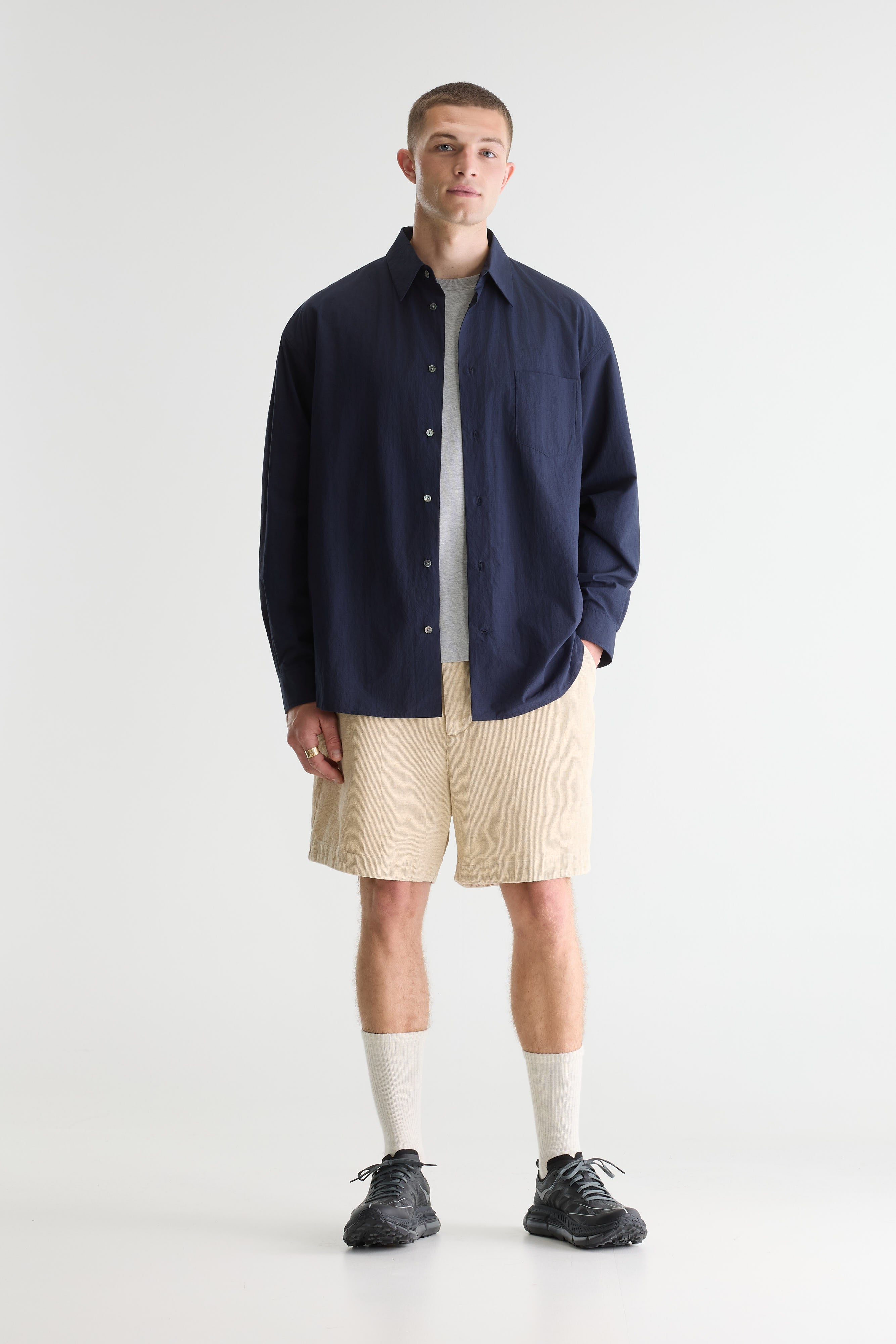 Jops Relaxed Shirt - Navy For Men | Bellerose