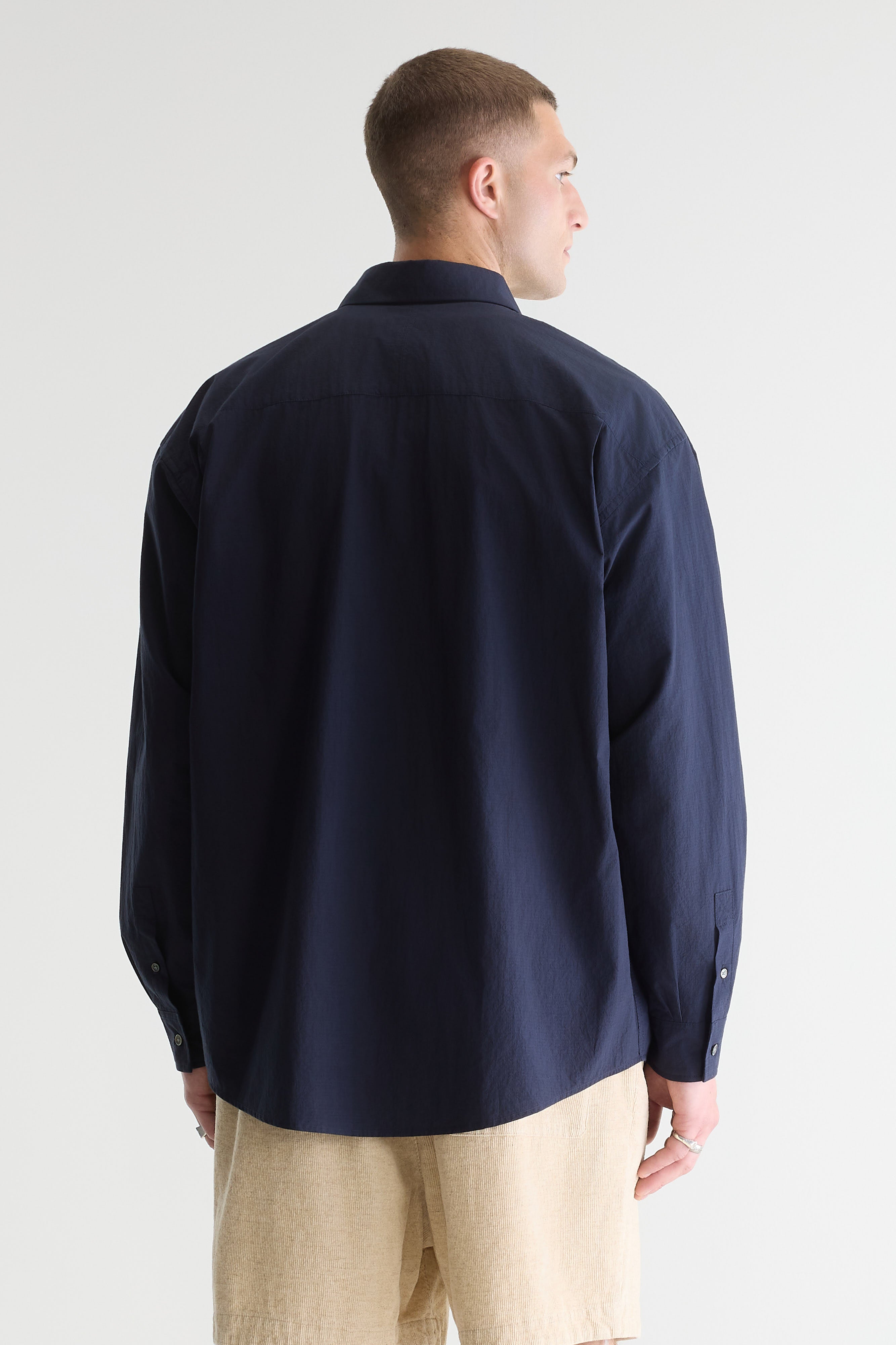 Jops relaxed shirt  (261 / M / NAVY)
