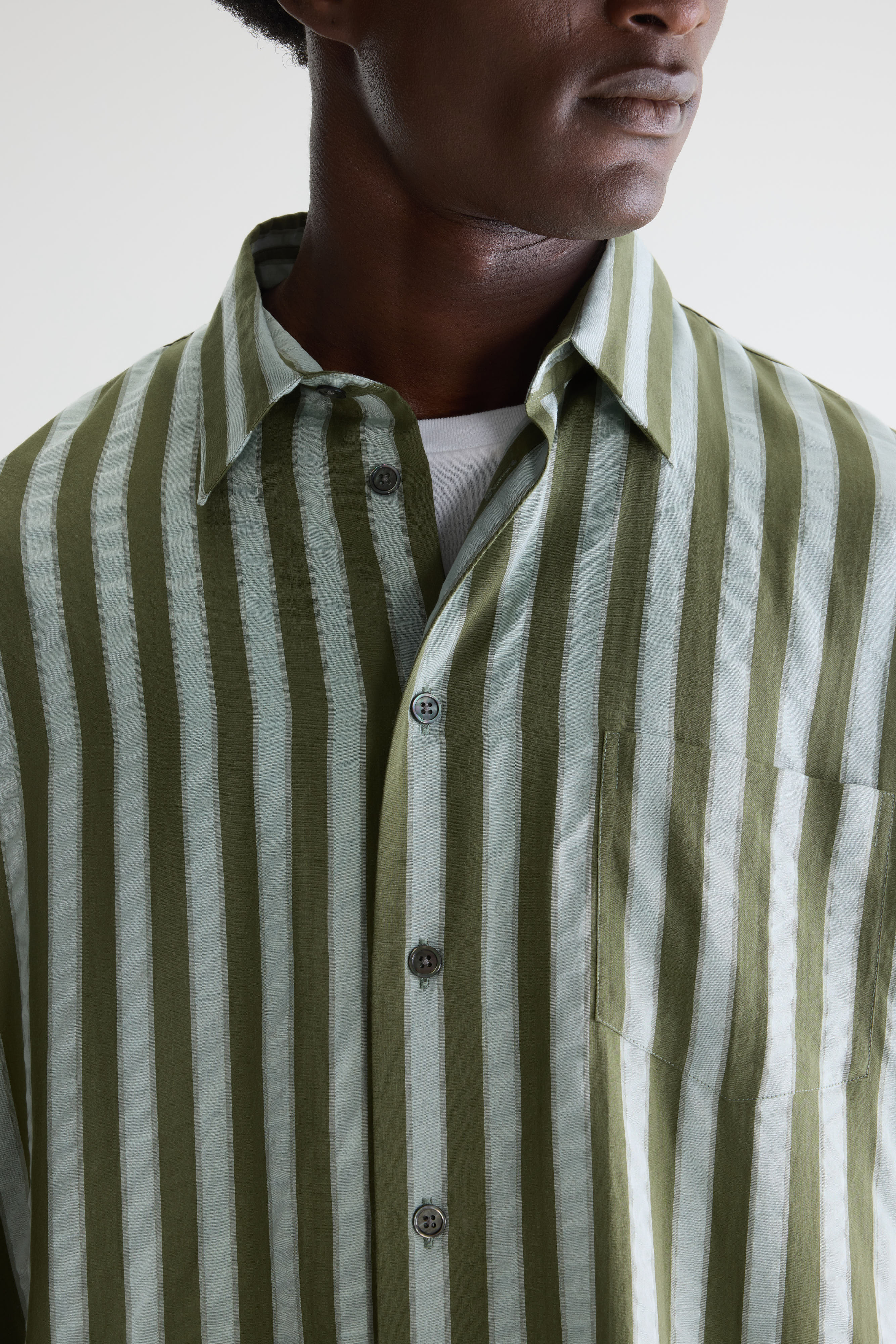 Jops relaxed shirt  (261 / M / STRIPE D)