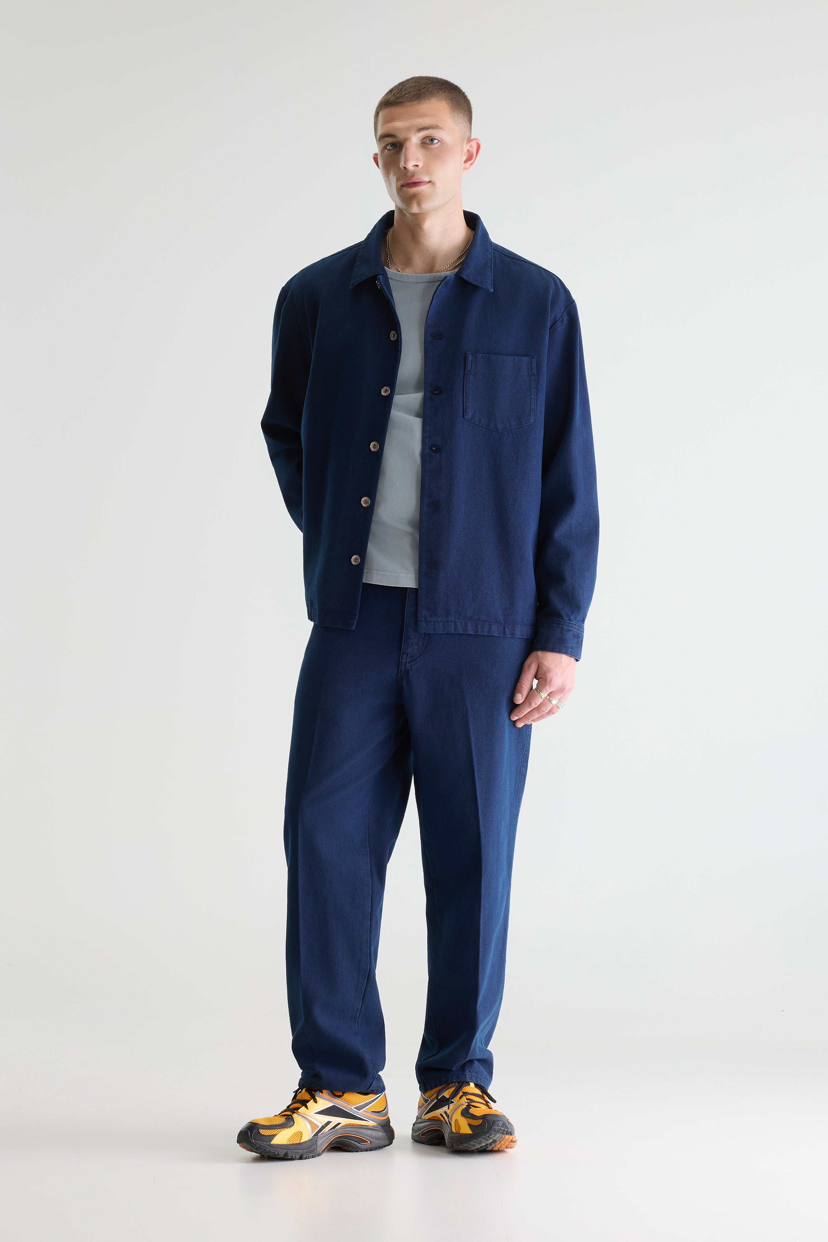 Goney Denim Overshirt - Indigo For Men | Bellerose