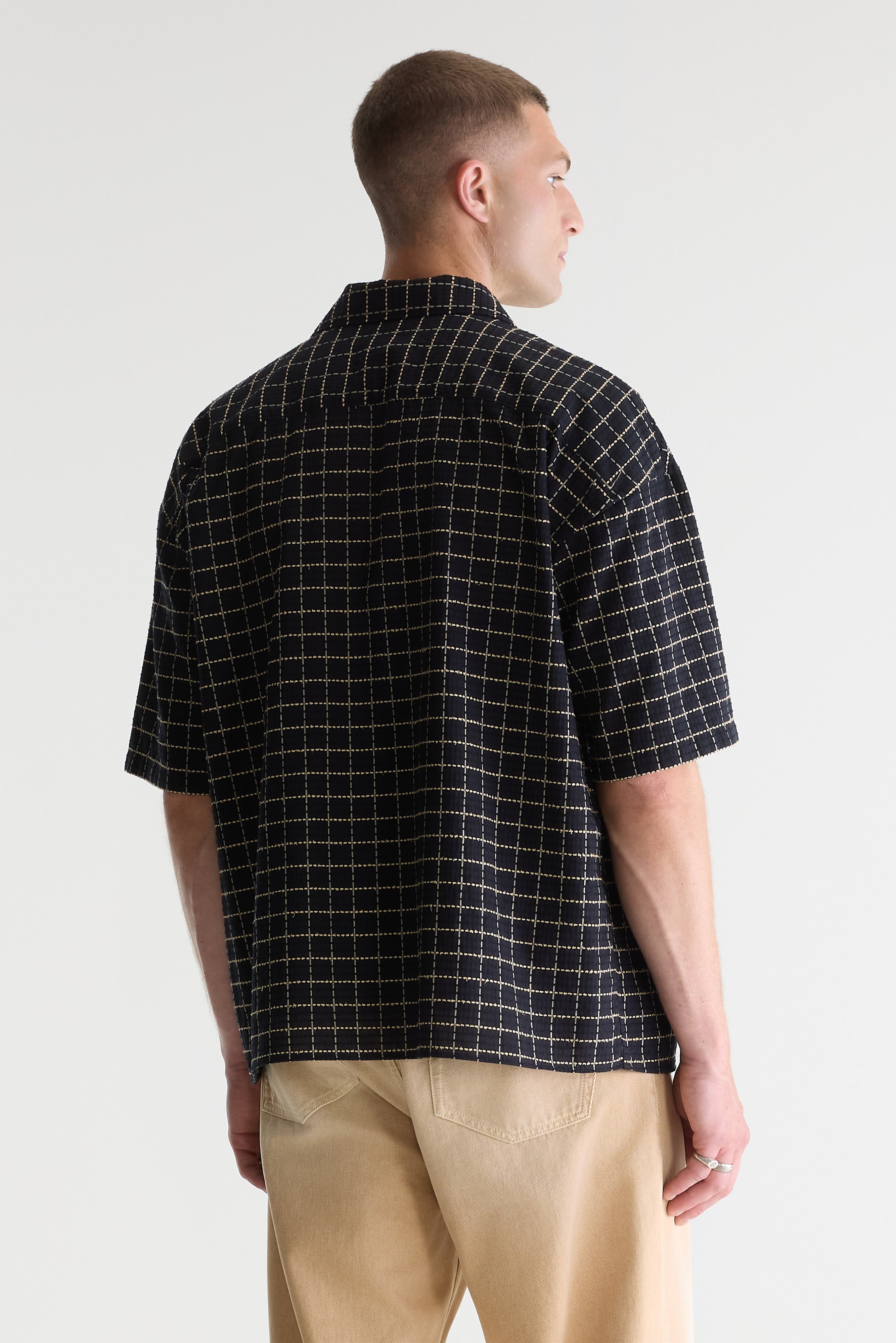 Prime short-sleeve shirt (261 / M / CHECK A)