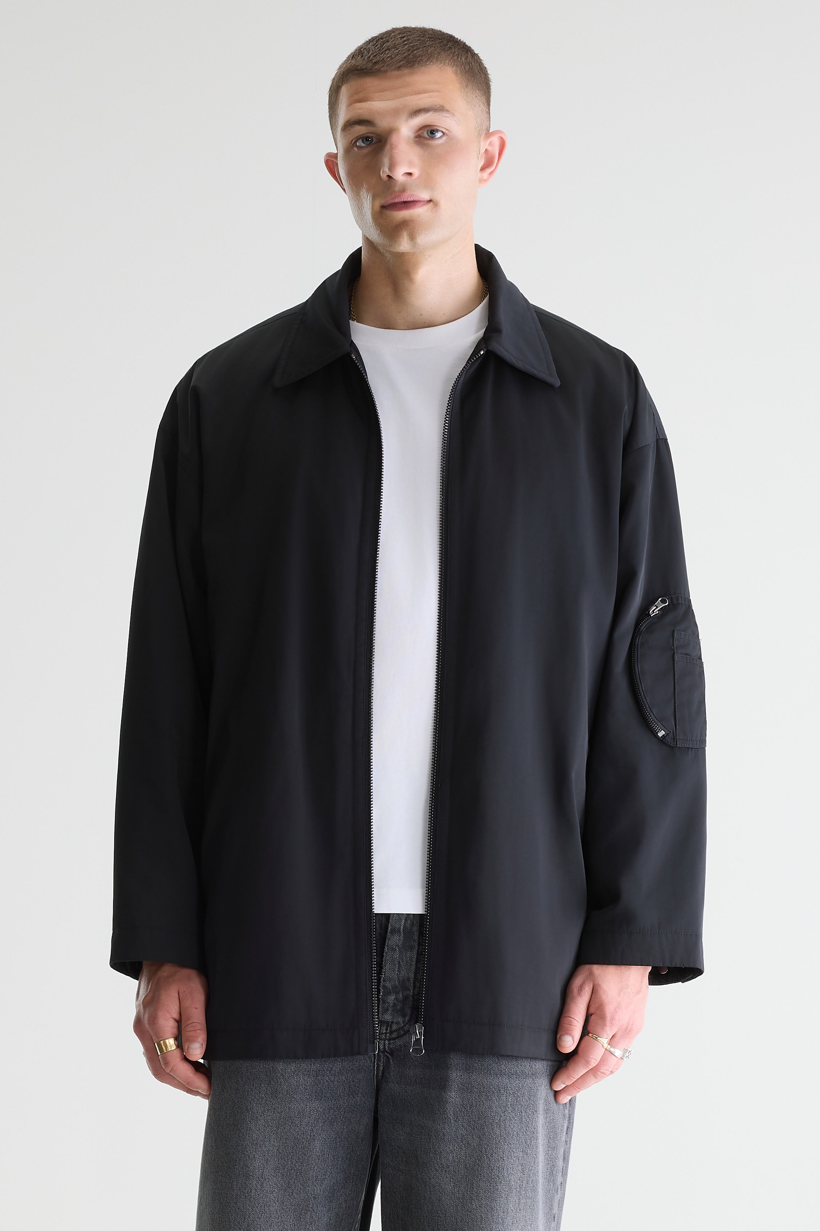 Junip Padded Jacket - Black For Men | Bellerose