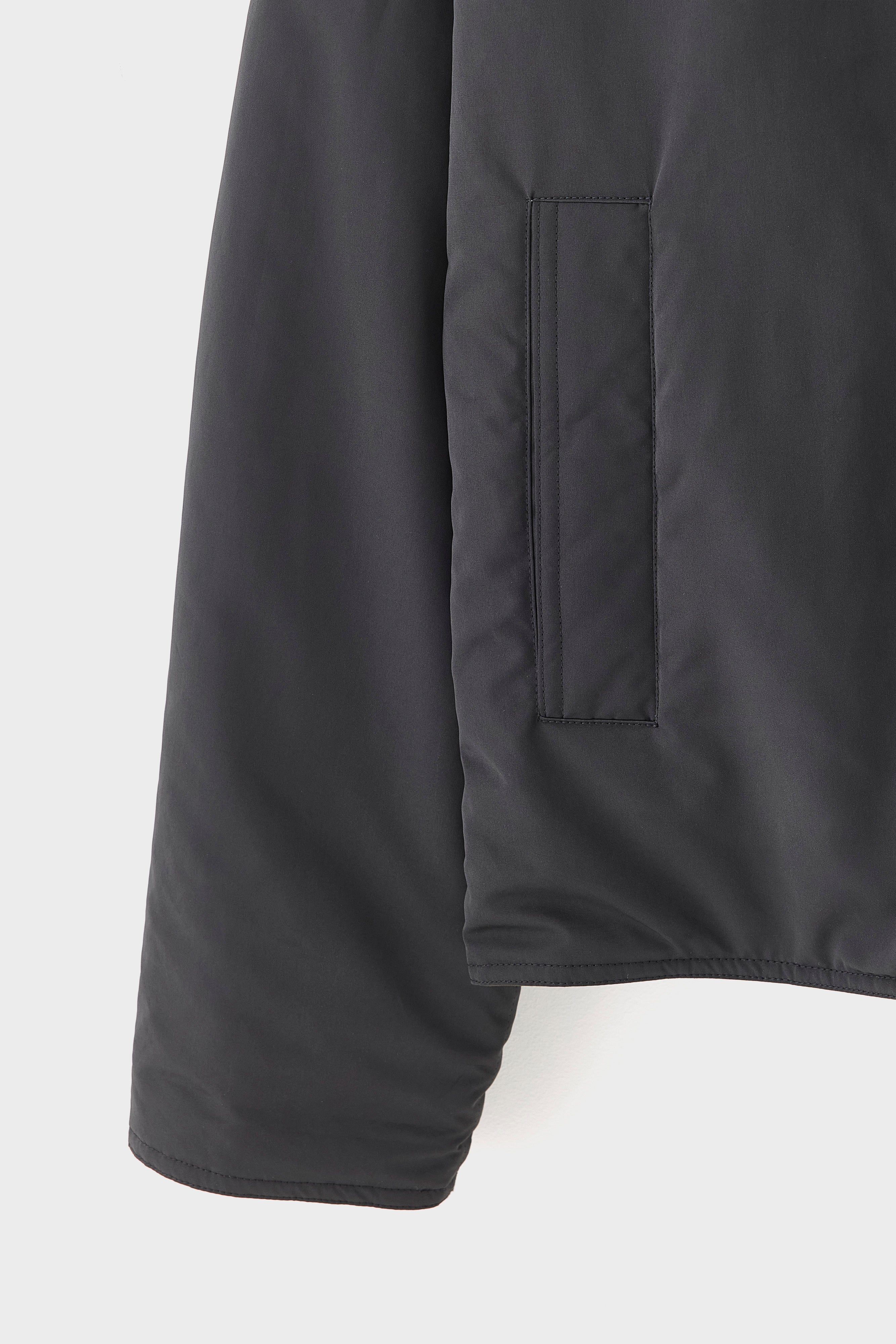 Jollie padded zip-up jacket (261 / M / METEORITE)