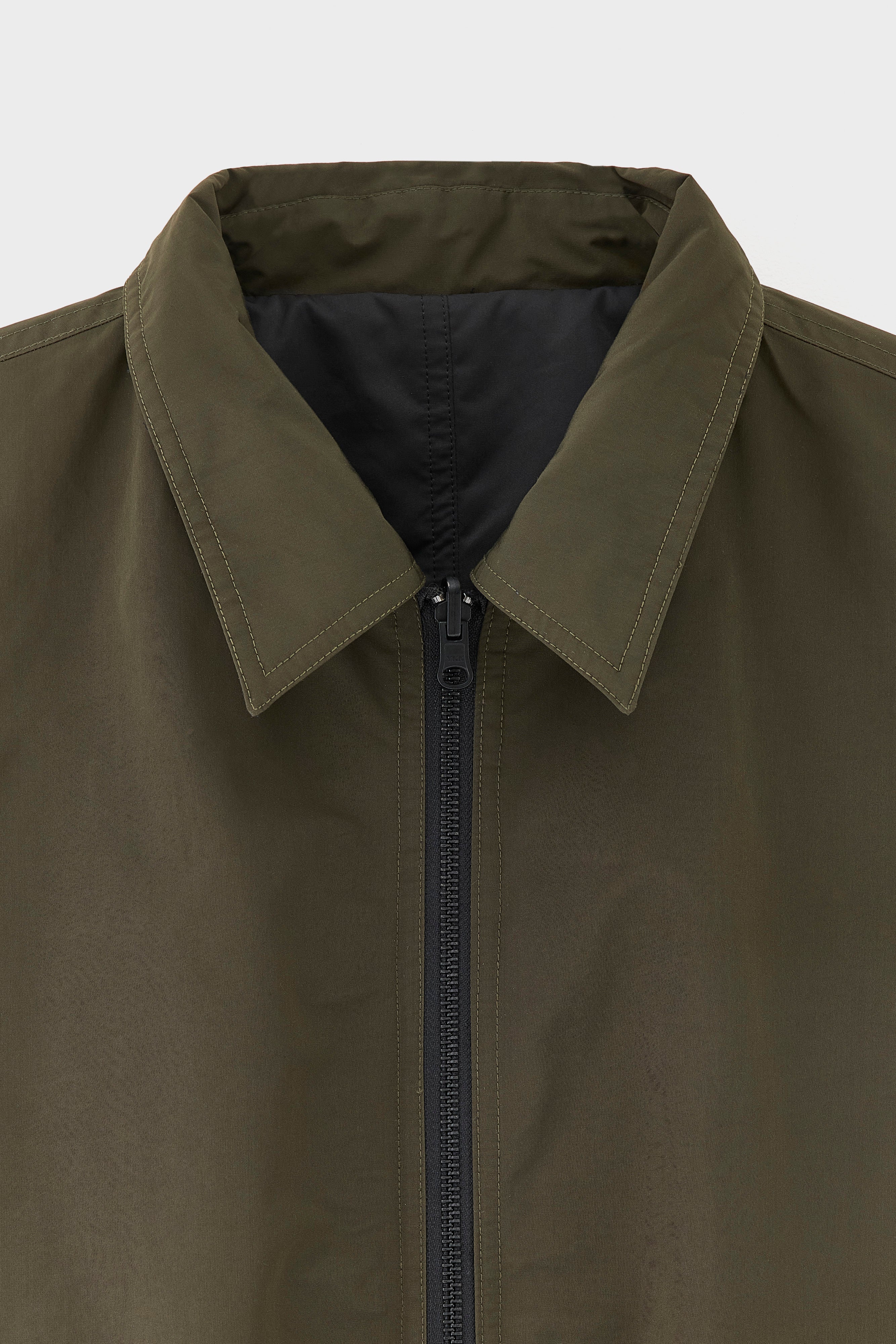 Jollie padded zip-up jacket (261 / M / METEORITE)