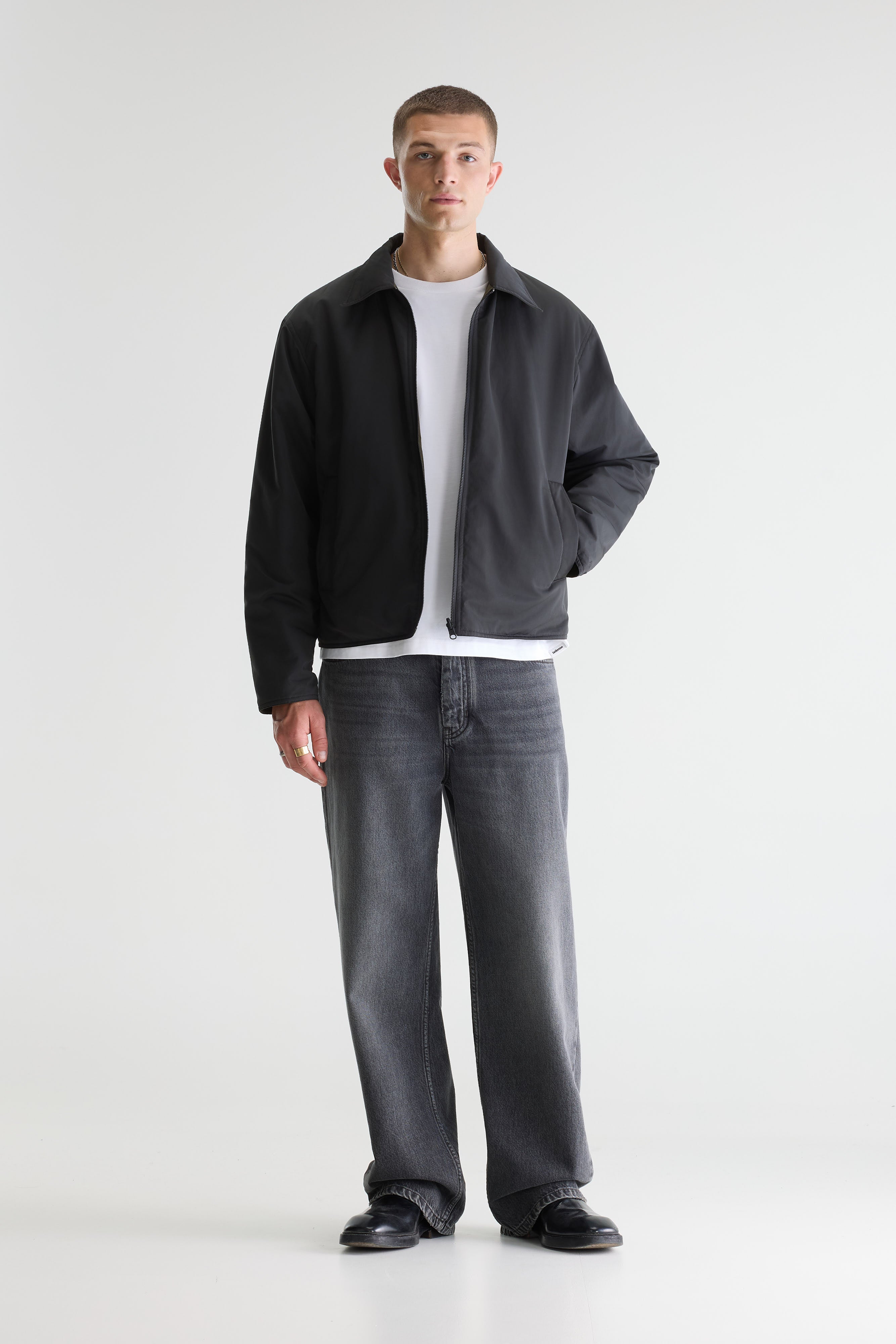 Jollie Padded Zip-up Jacket - Meteorite For Men | Bellerose