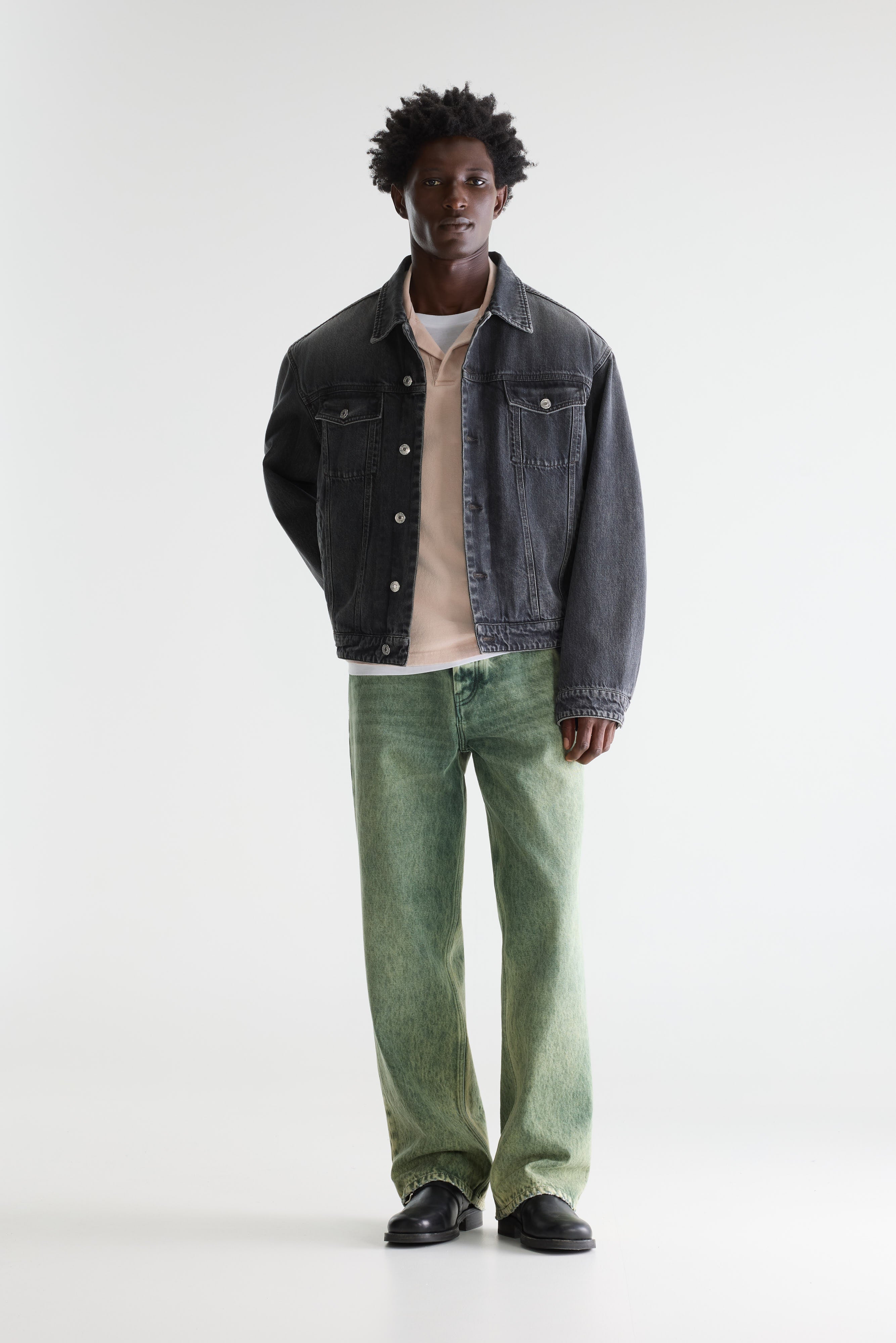 Poser Denim Jacket - Black stone For Men | Bellerose