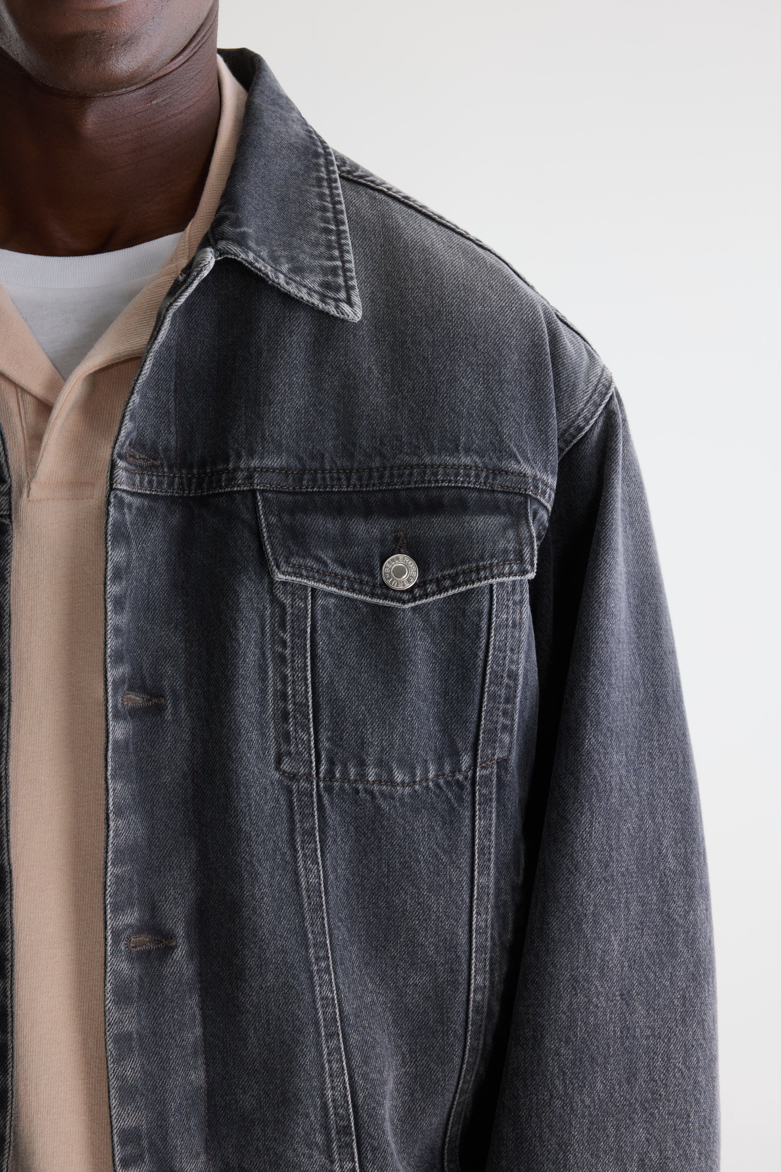 Poser denim jacket (261 / M / BLACK STONE)
