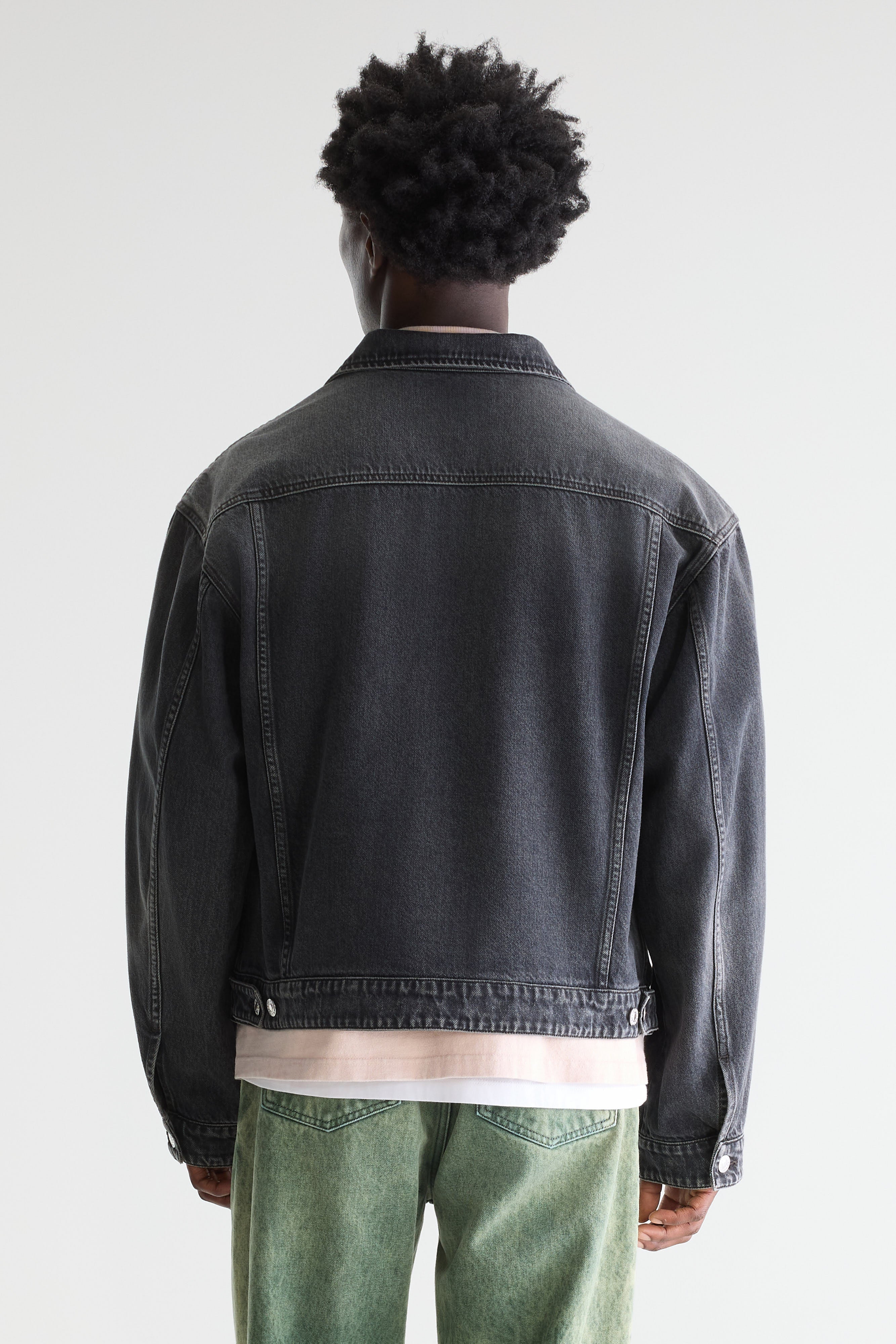 Poser denim jacket (261 / M / BLACK STONE)