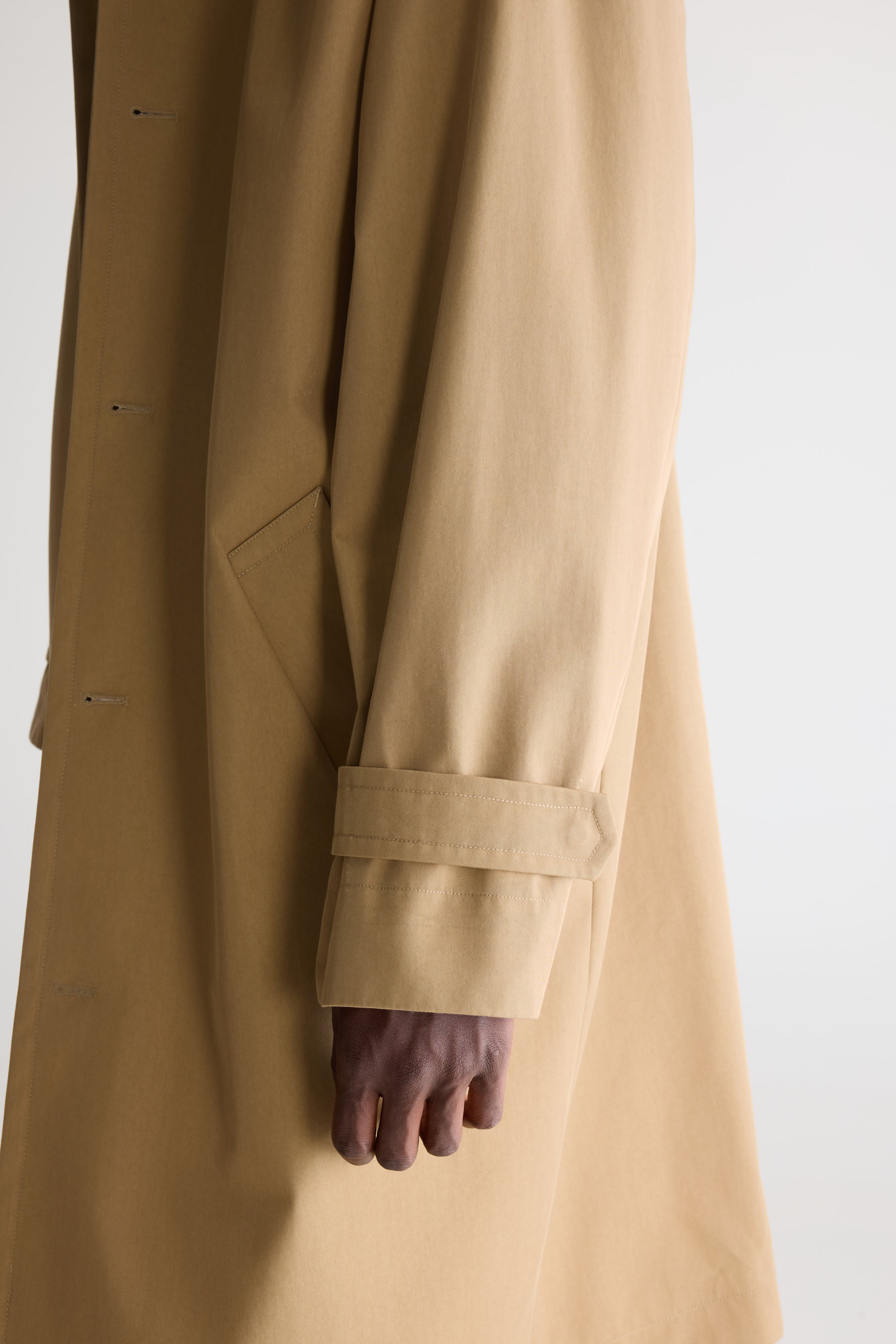 Jubby trench coat (261 / M / CLAY)