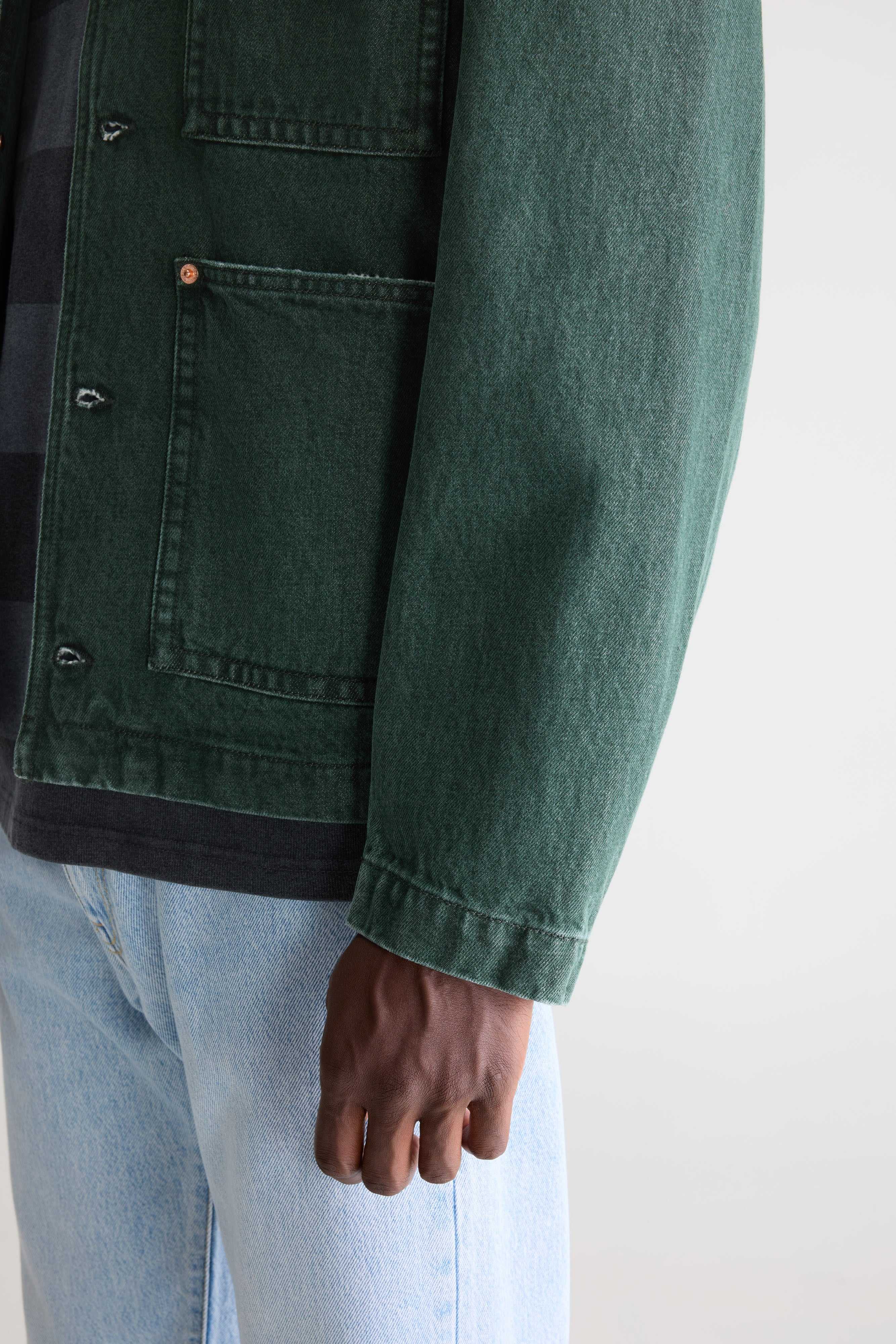 Kadillac Denim Jacket - Green used For Men | Bellerose