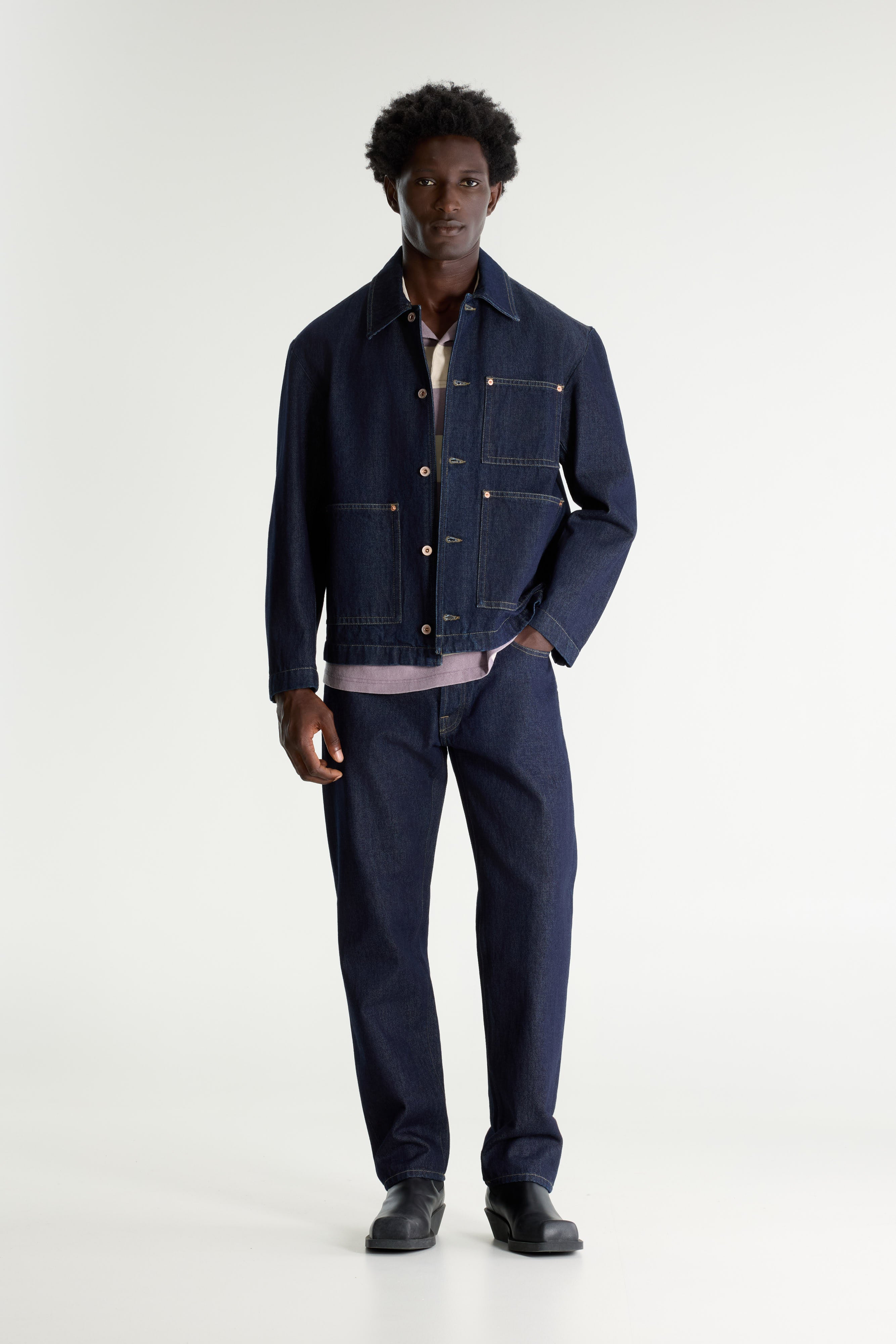 Kadillac Denim Jacket - Blue rinse For Men | Bellerose