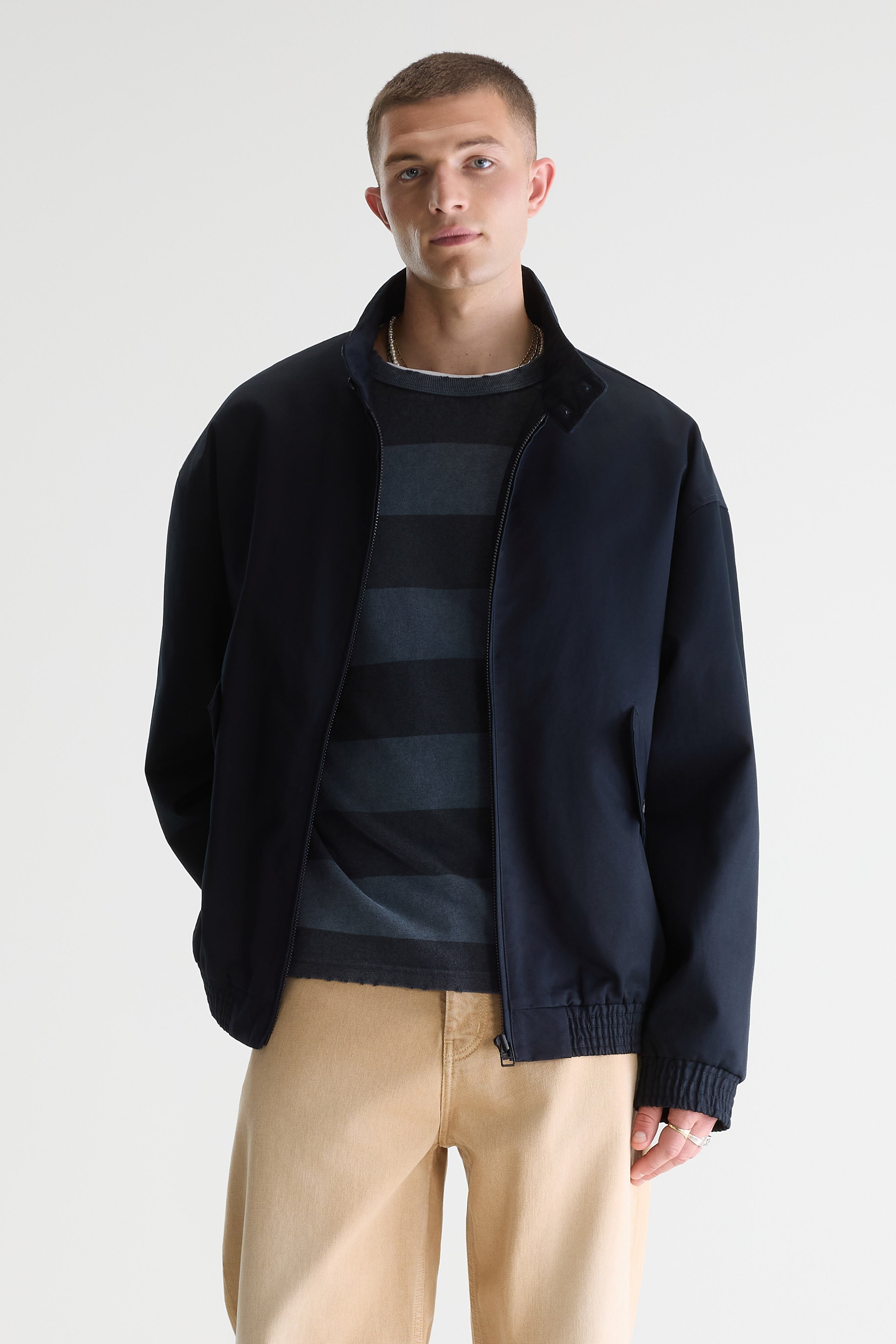 Jonny Zip-up Jacket - Navy For Men | Bellerose