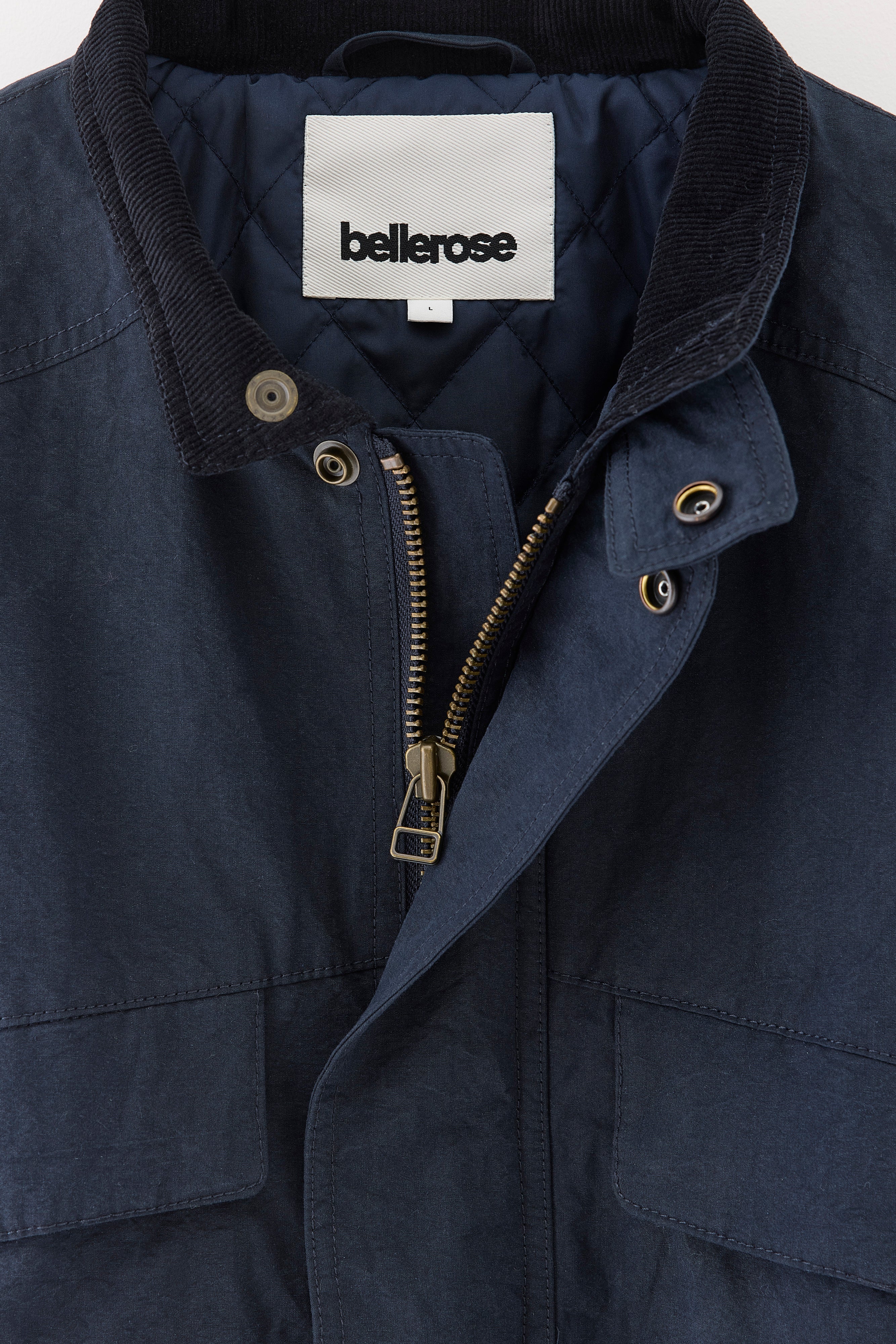 Jabon relaxed jacket  (261 / M / NAVY)