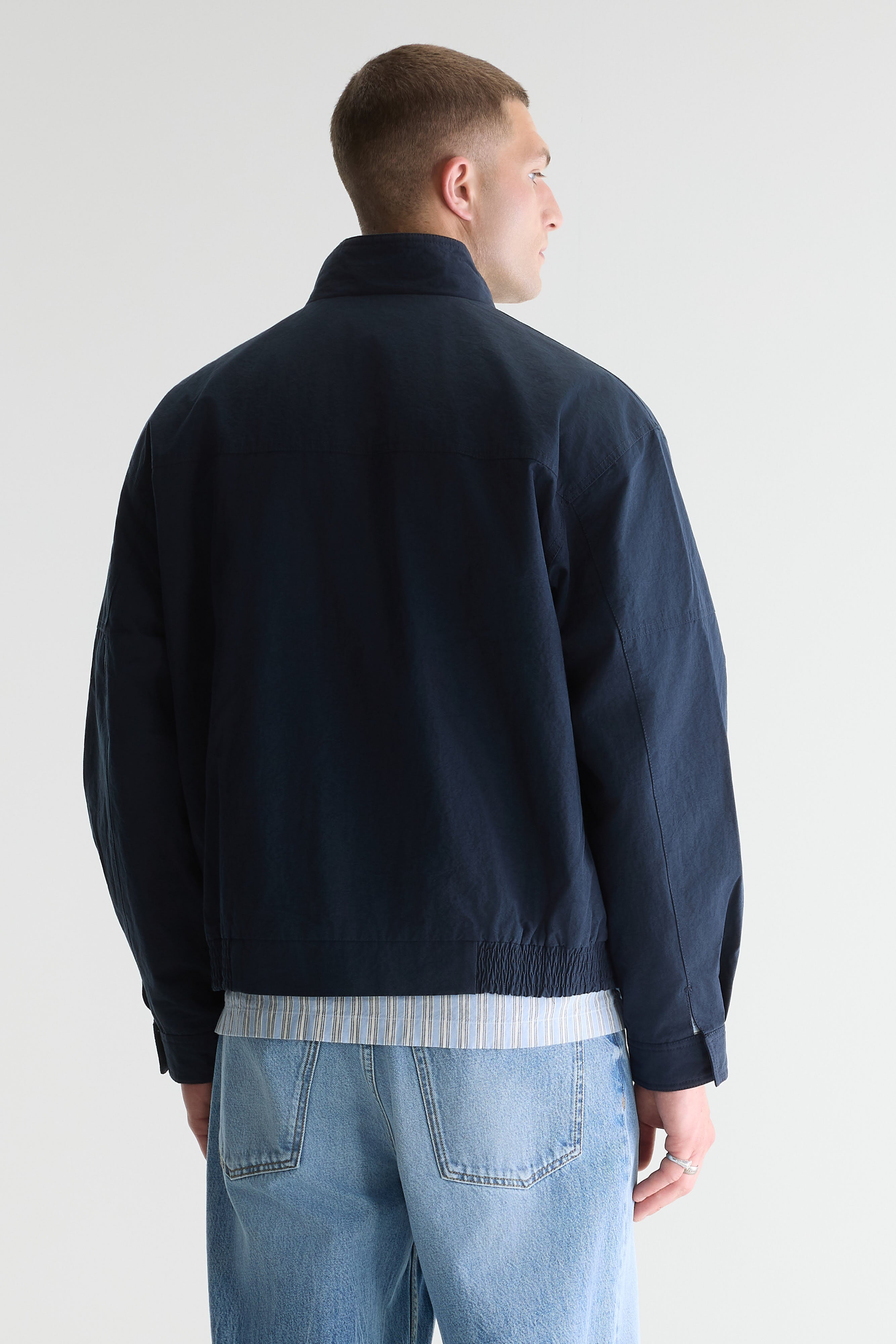 Jabon relaxed jacket  (261 / M / NAVY)