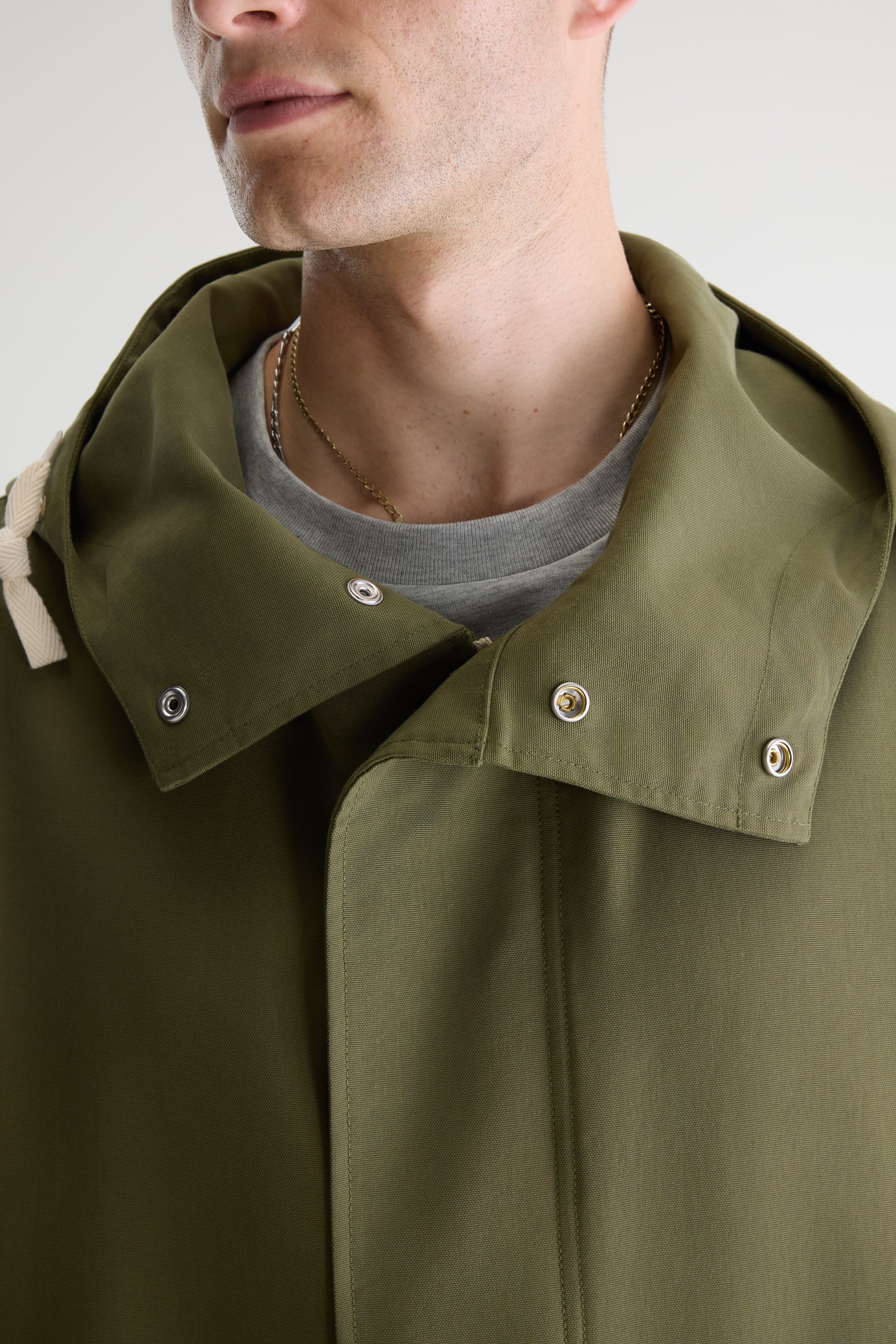 Hansom Hooded Parka - Army For Men | Bellerose