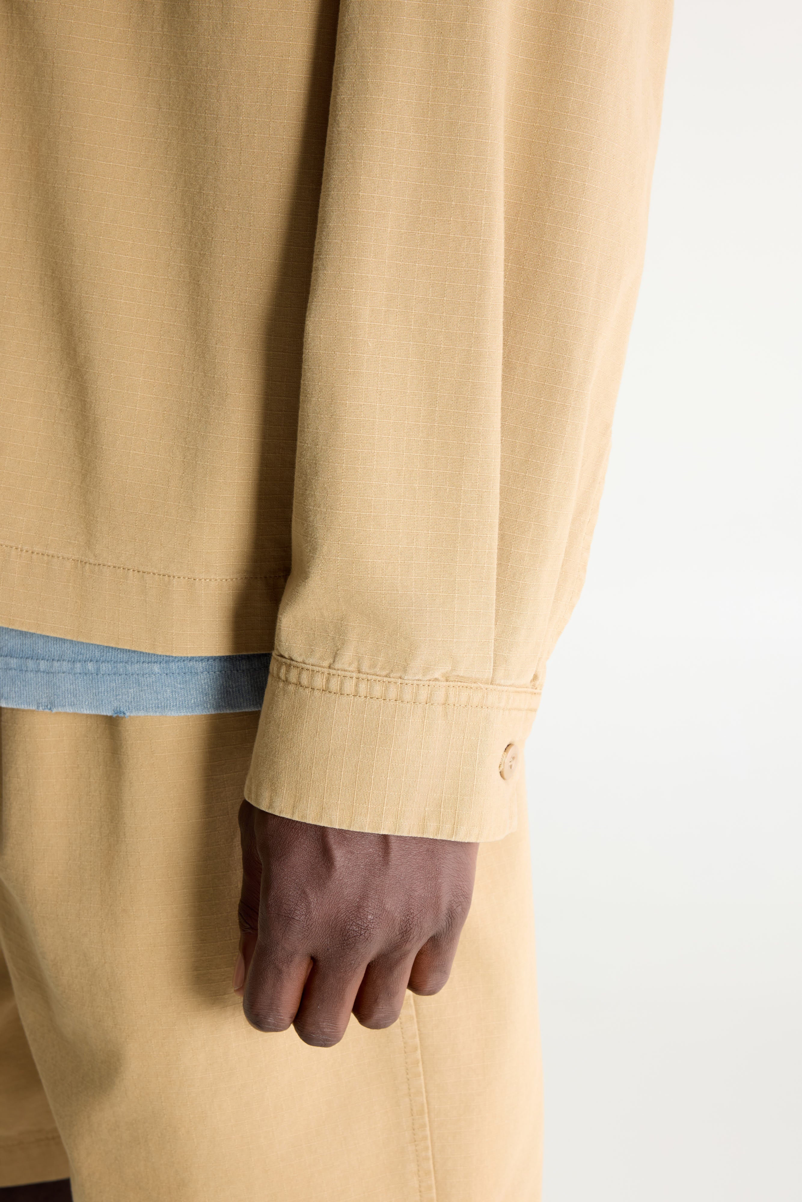 Plover work-wear overshirt (261 / M / CLAY)