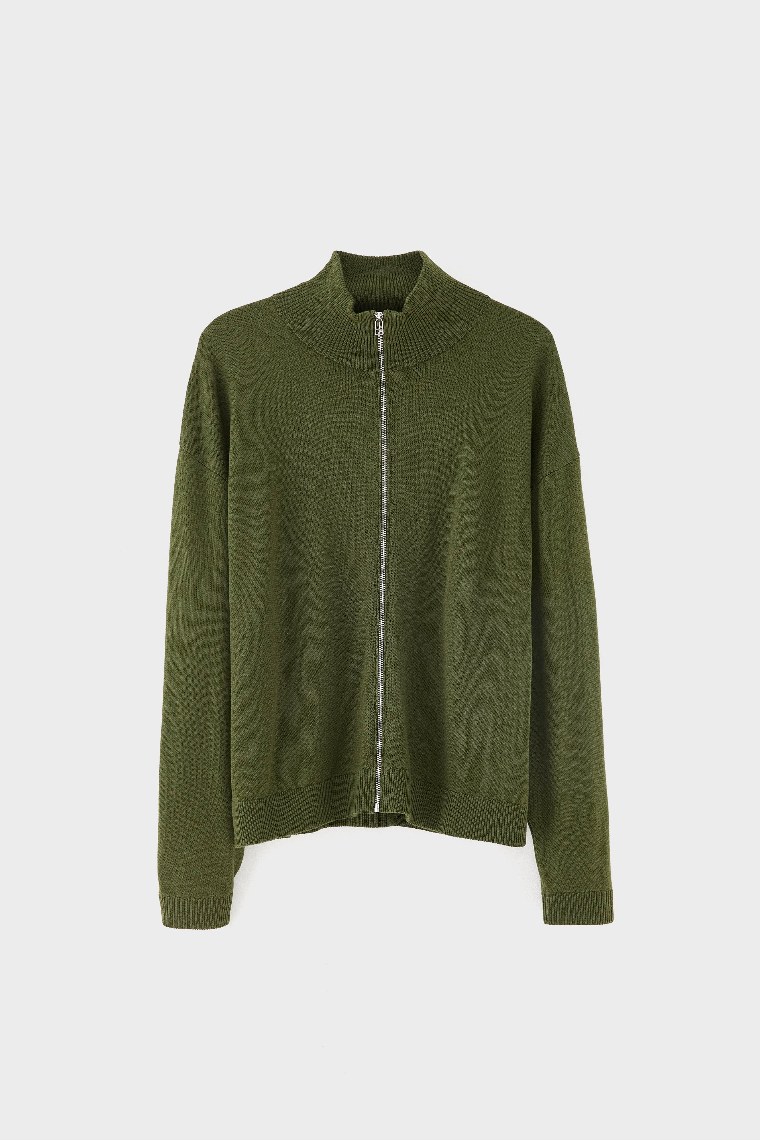 Siap Zip-up Cardigan - Military For Men | Bellerose