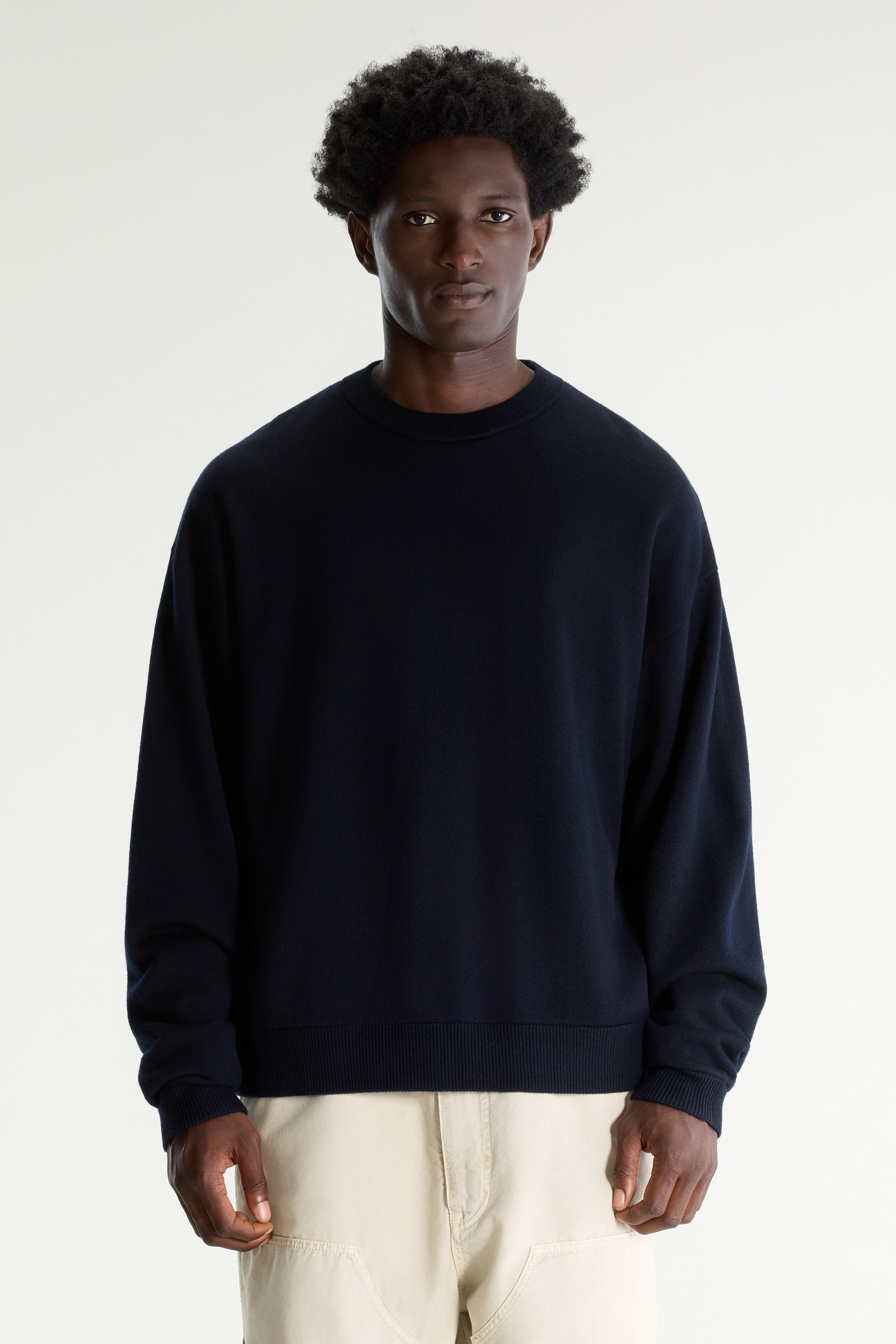 Siamo Crewneck Sweater - Navy For Men | Bellerose