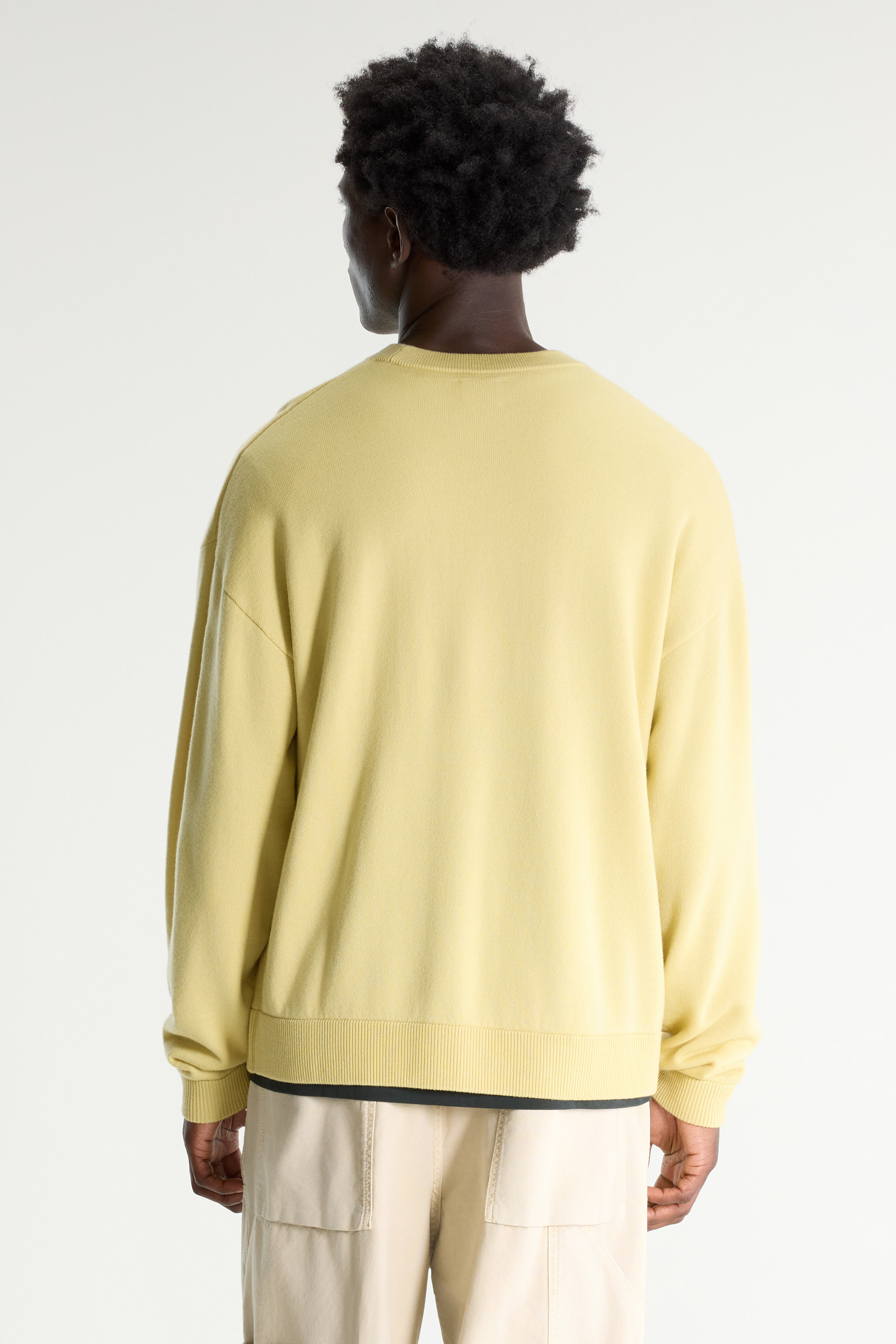 Siamo crewneck sweater (261 / M / ZESTE)