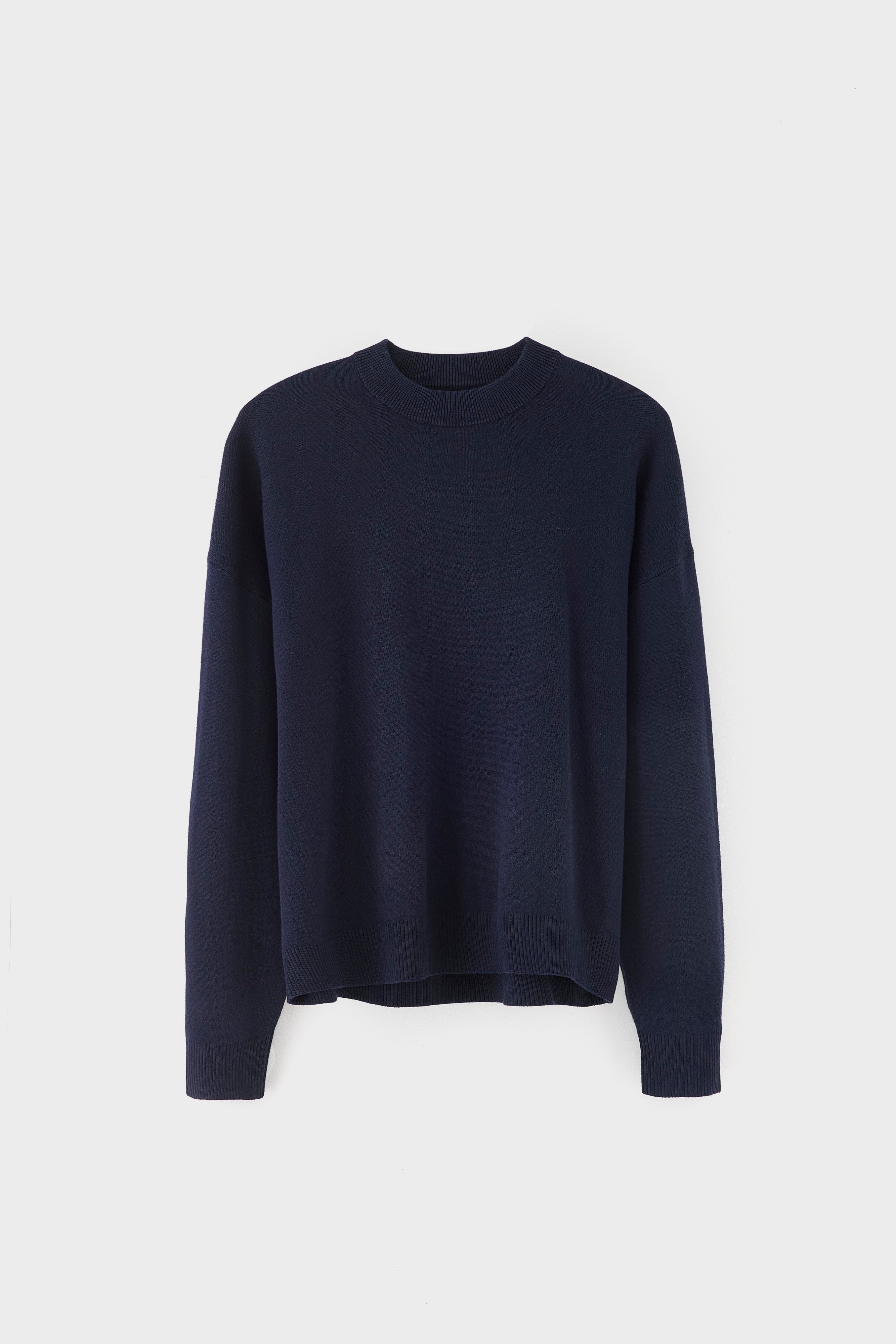 Geolem trui met ronde hals  (261 / M / NAVY)