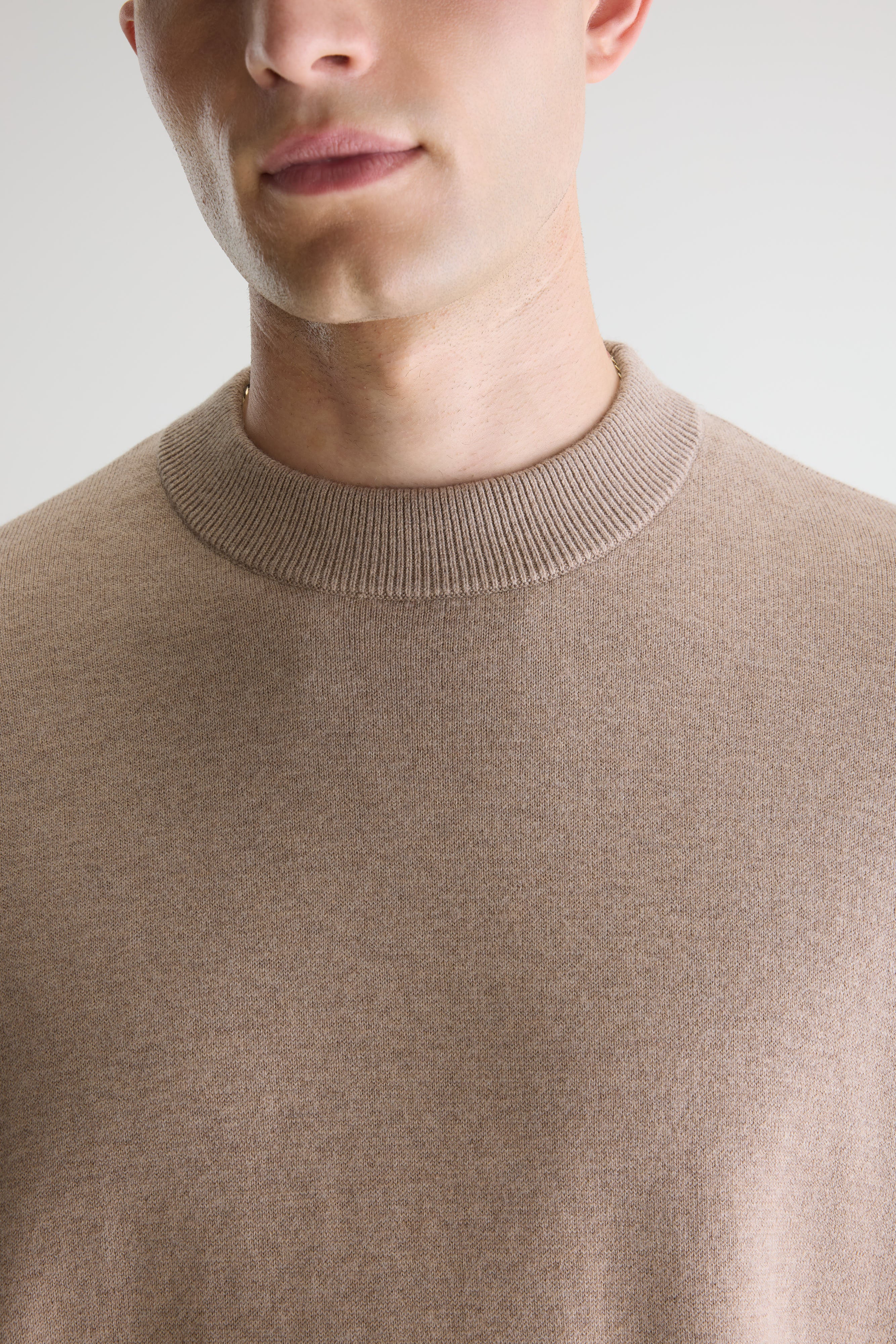 Geolem crewneck sweater  (261 / M / CHINO)