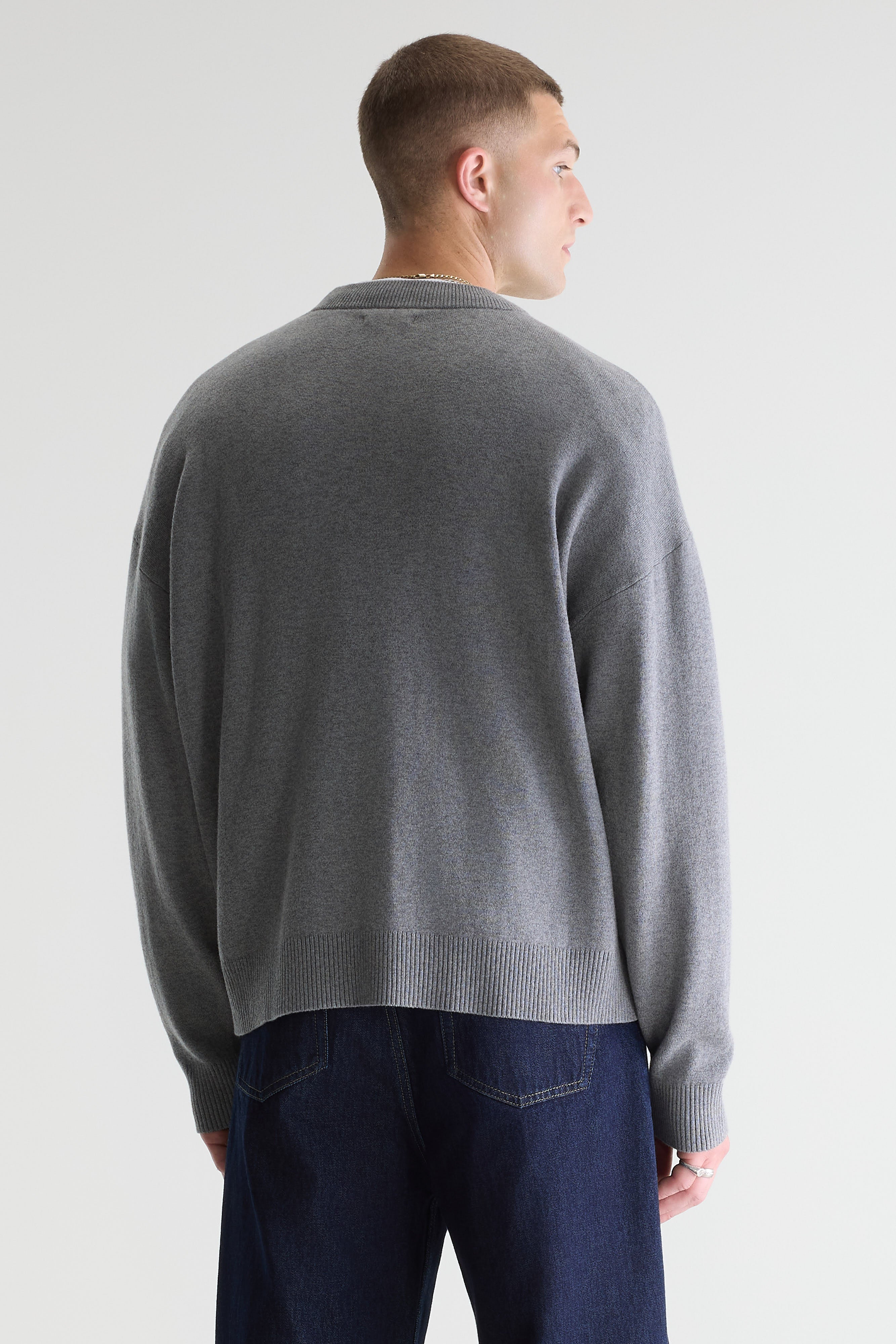 Geolem crewneck sweater  (261 / M / MID GREY)