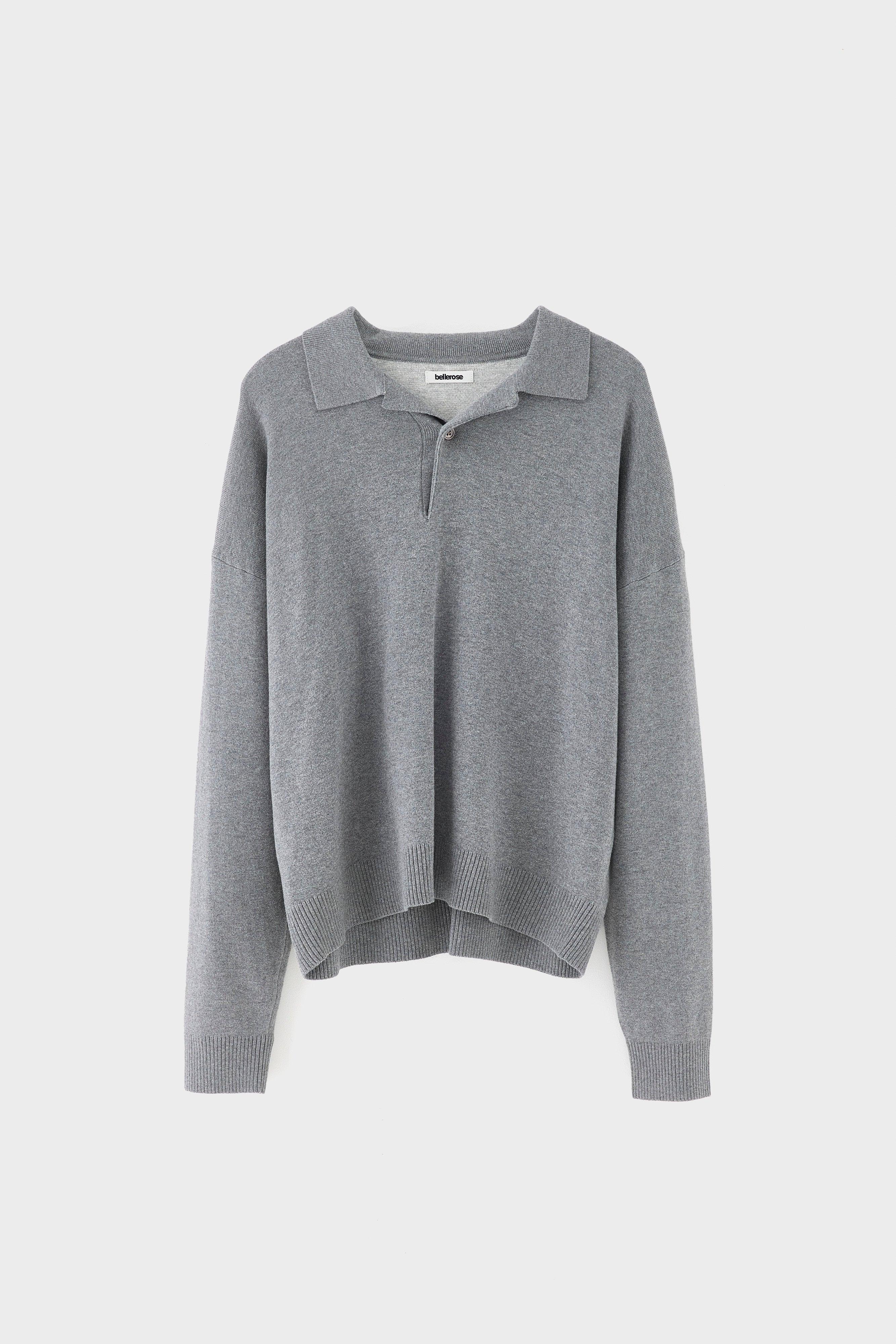 Geobo polo neck sweater (261 / M / MID GREY)