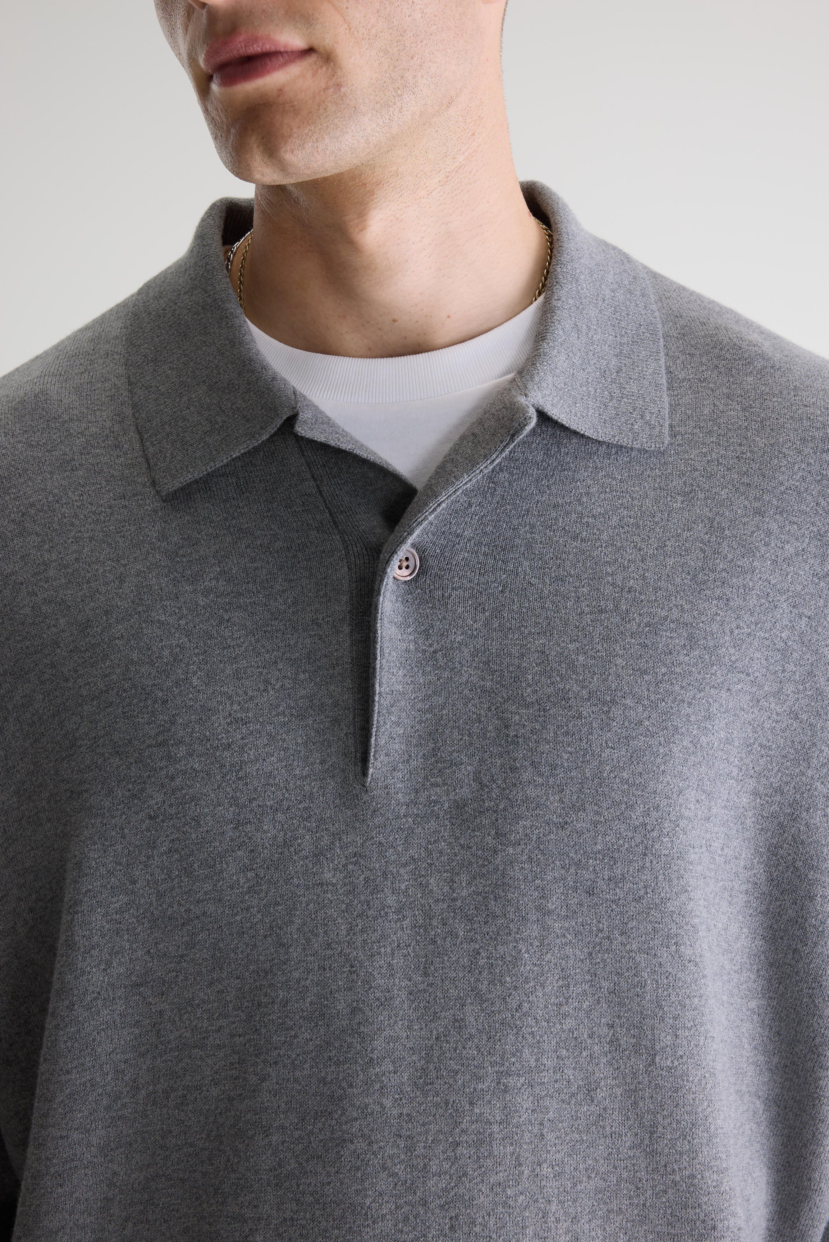 Geobo polo neck sweater (261 / M / MID GREY)
