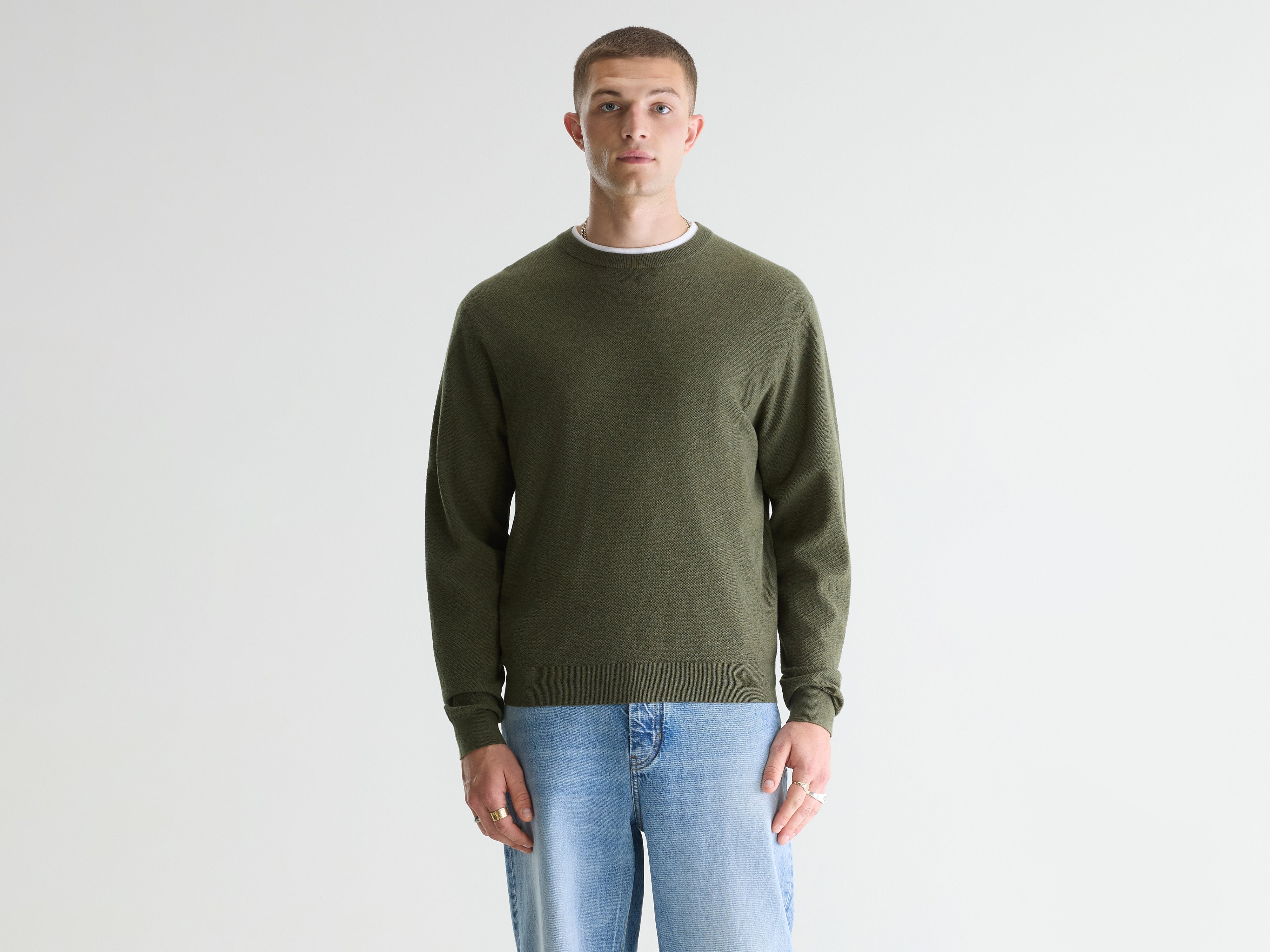 Alyc crewneck sweater (261 / M / JEEP)