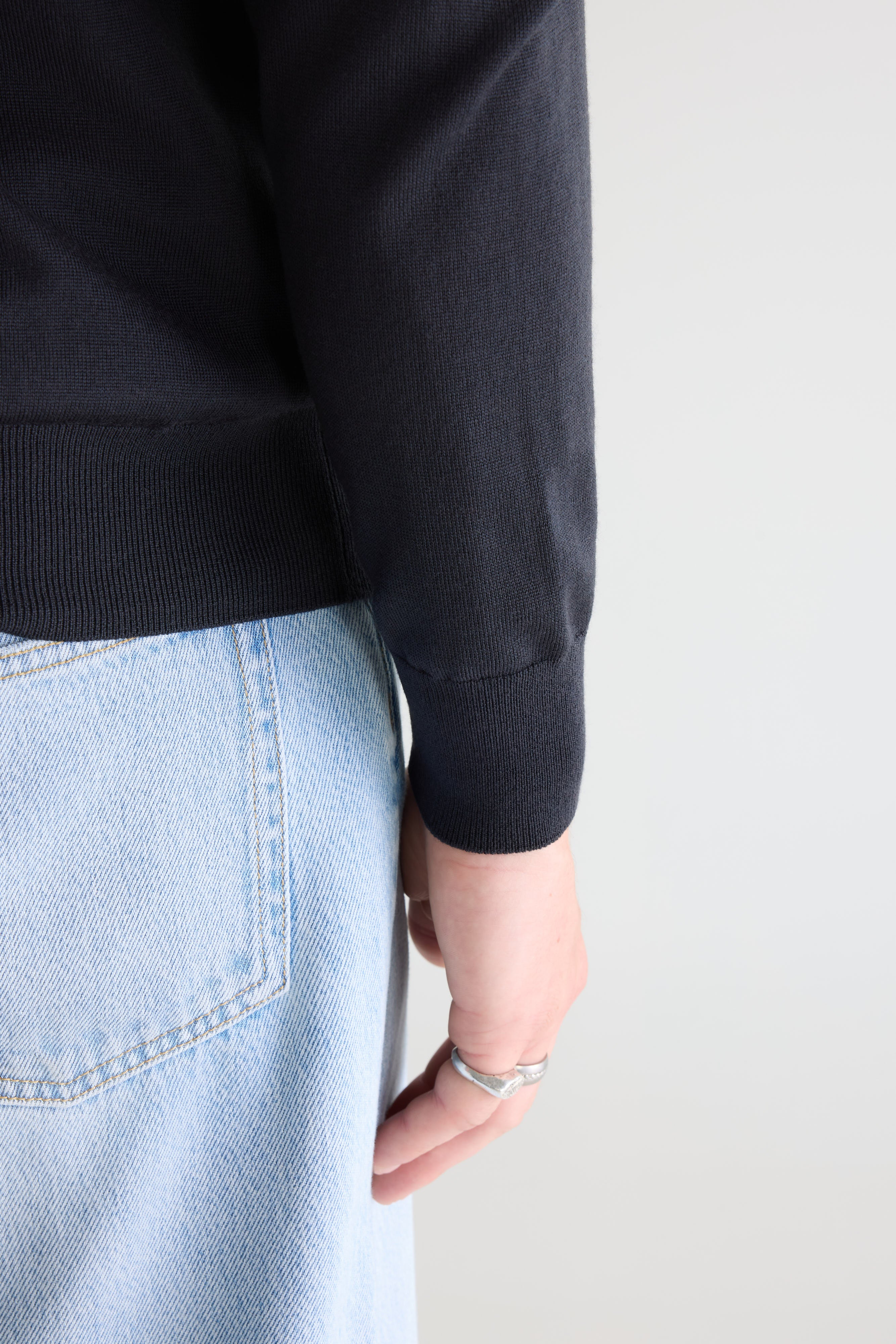 Dilles Crewneck Sweater - Licorice Für Men | Bellerose