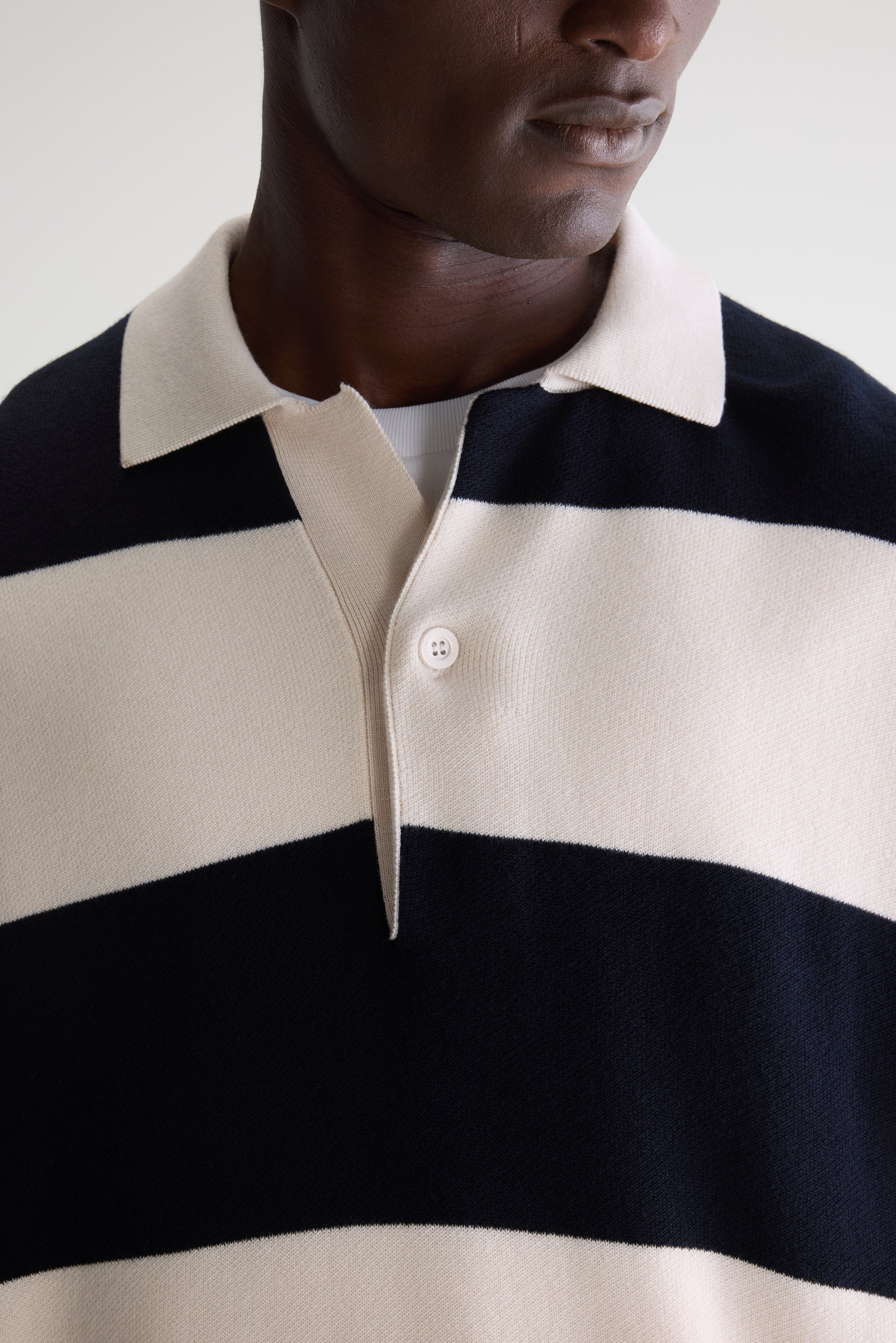 Siaze striped polo (261 / M / STRIPE A)