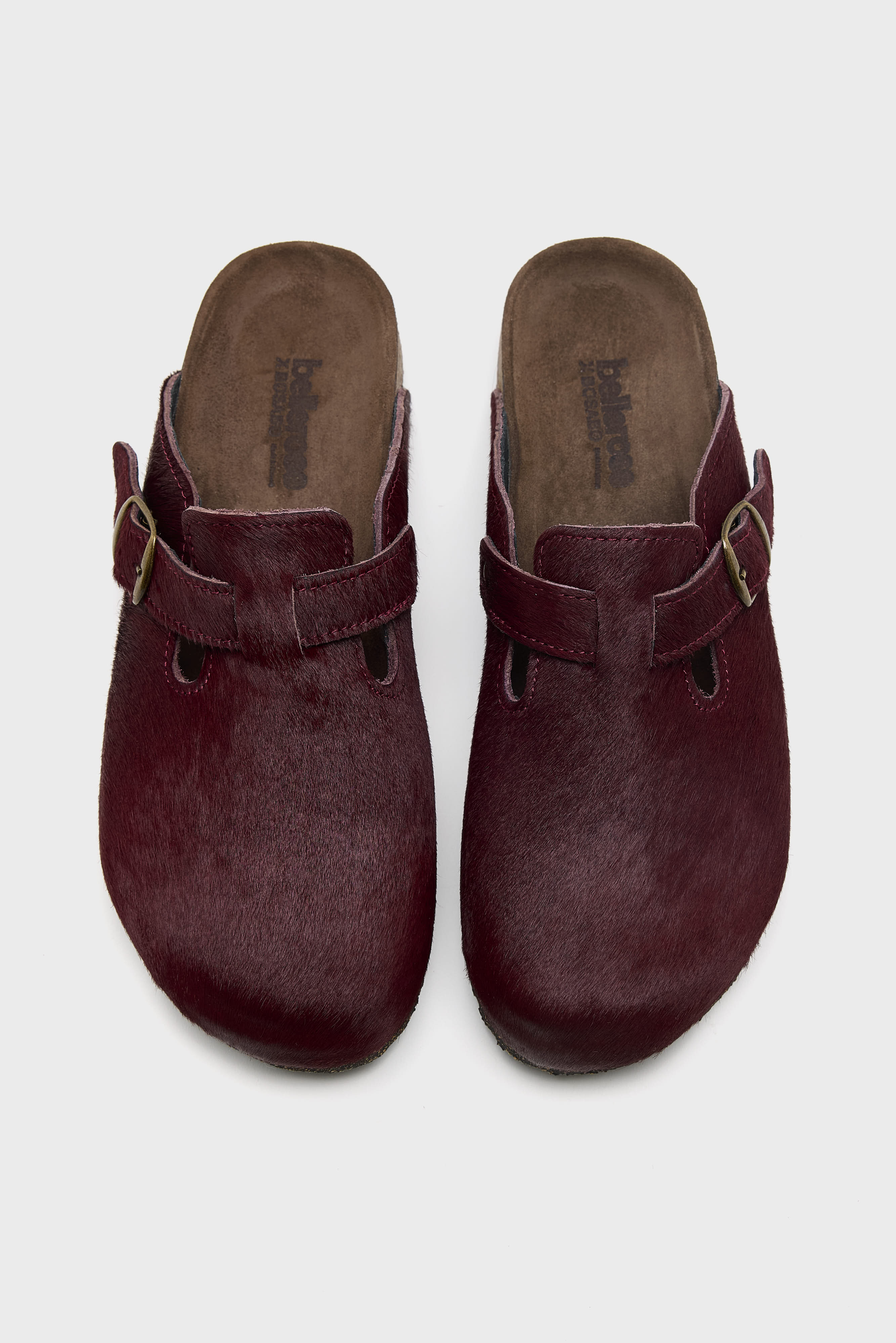 Bordeaux Ponyhair Mules  (261 / W / BORDEAUX)
