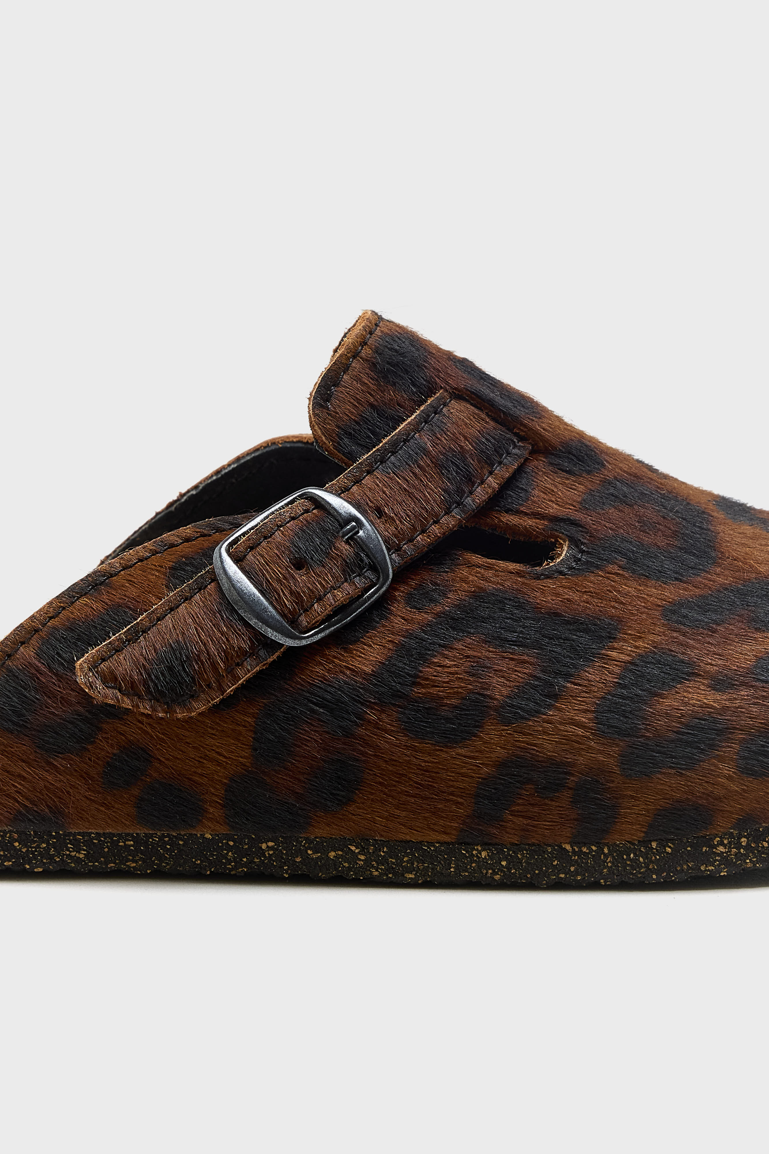 Cheetah Ponyhaar Muiltjes (261 / W / BROWN)